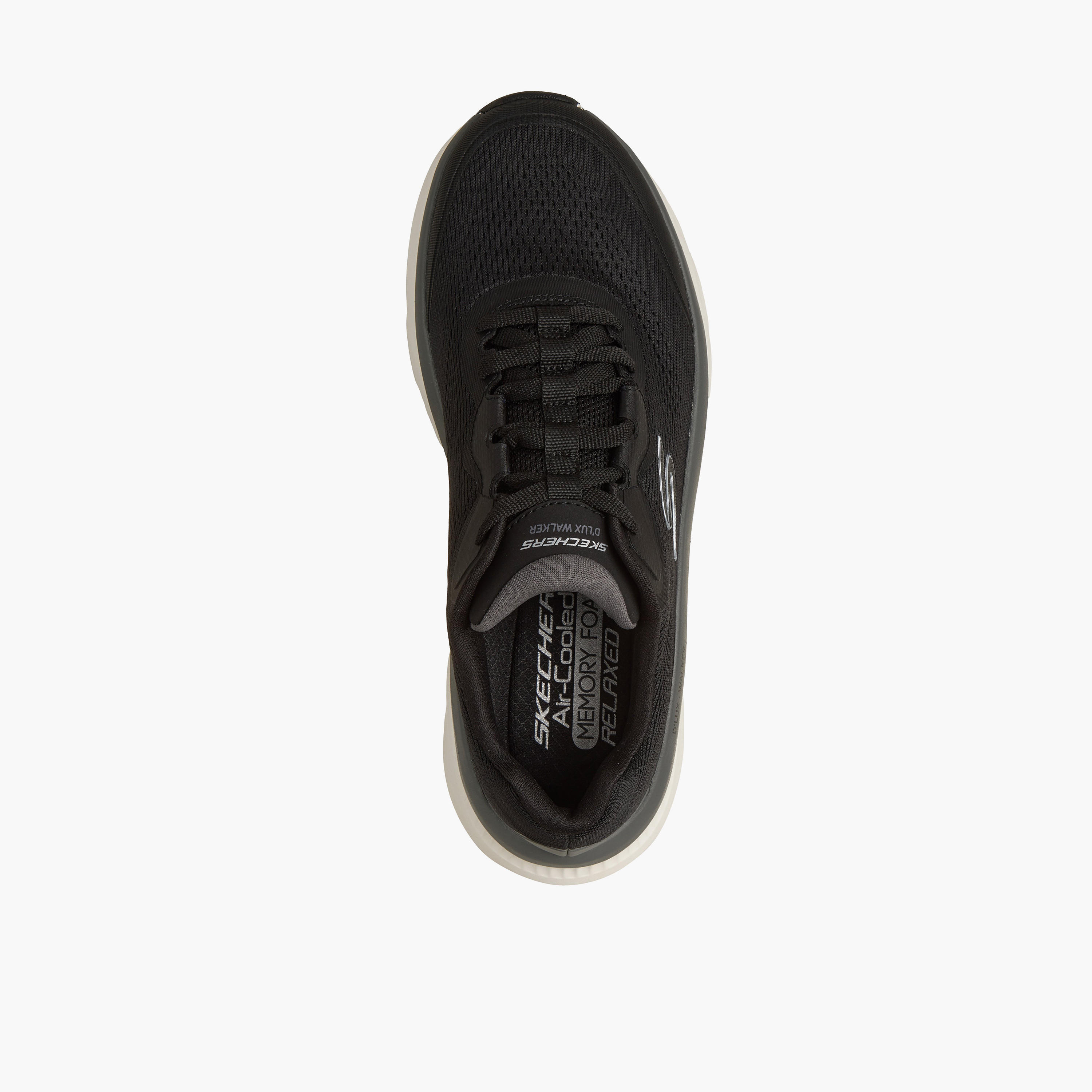 Skechers Men D'LUX WALKER 3.0 Lace-Up Sports Shoes-sports-men-shoes-image-2