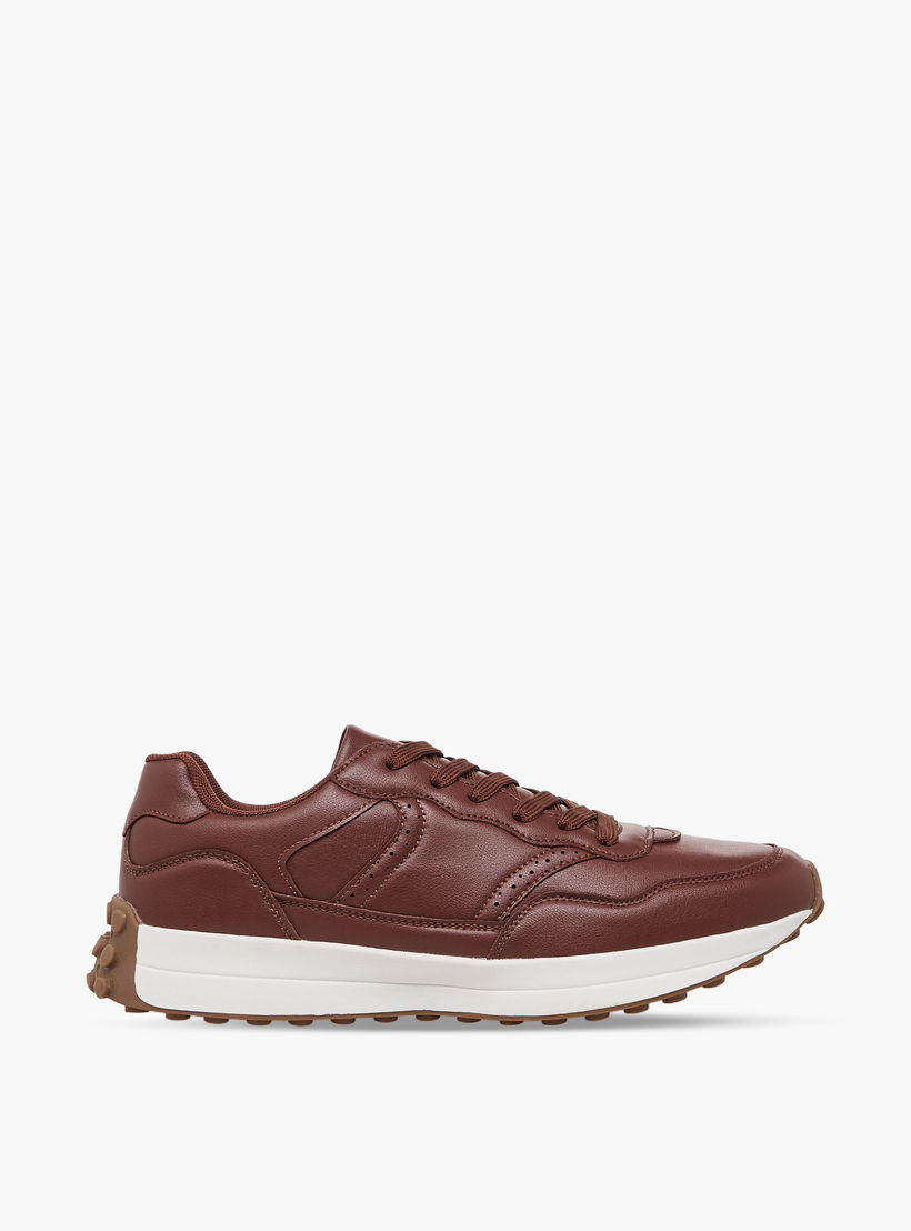 حذاء سنيكرز طول الكاحل برباط إغلاق للرجال من أل بي أل من شو إكسبريس-men-shoes-sneakers-image-3
