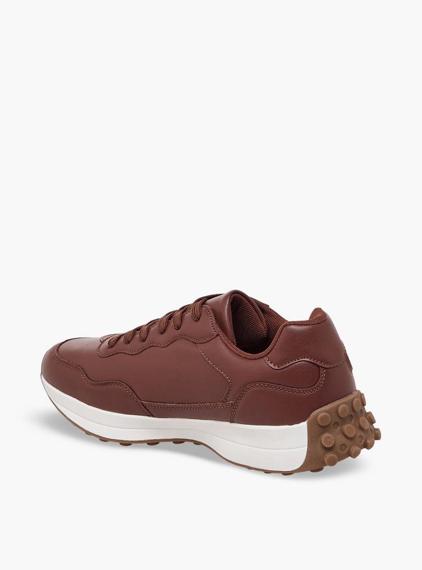 حذاء سنيكرز طول الكاحل برباط إغلاق للرجال من أل بي أل من شو إكسبريس-men-shoes-sneakers-image-5