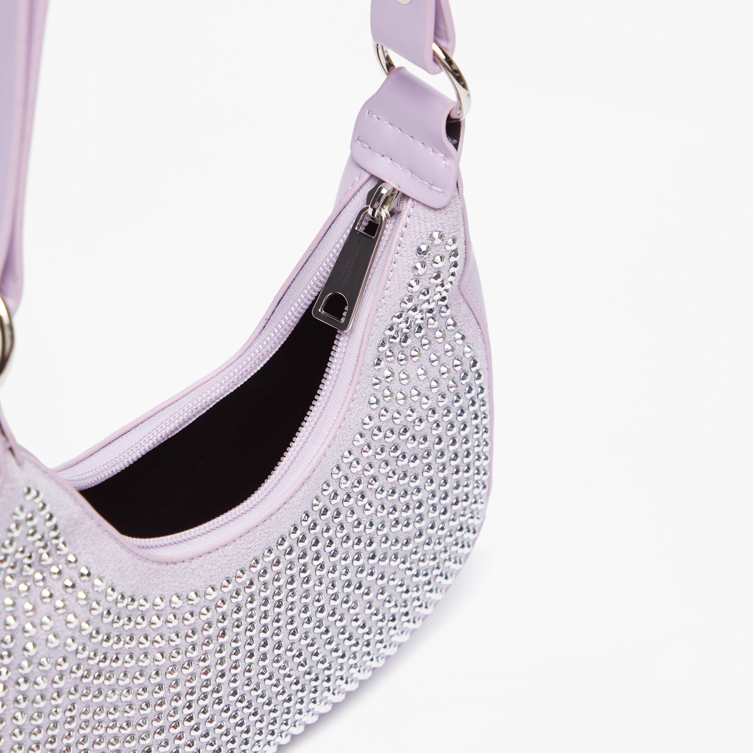 شنطة هوبو مزيّنة بسحاب إغلاق-girls-accessories-bags-image-4