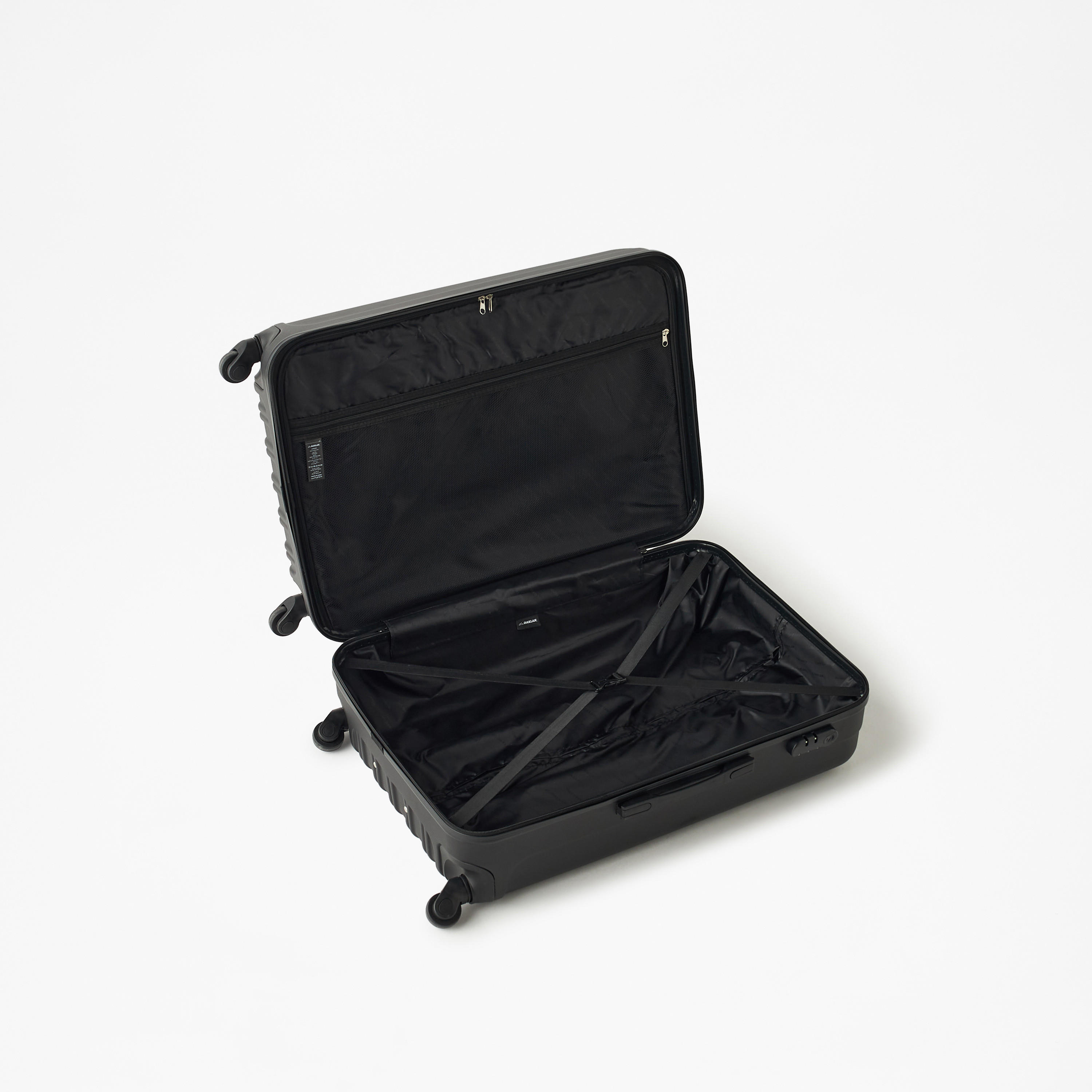 Oaklan by Shoexpress Textured Hardcase Trolley Bag-travel-luggagesandbags-luggage-image-7