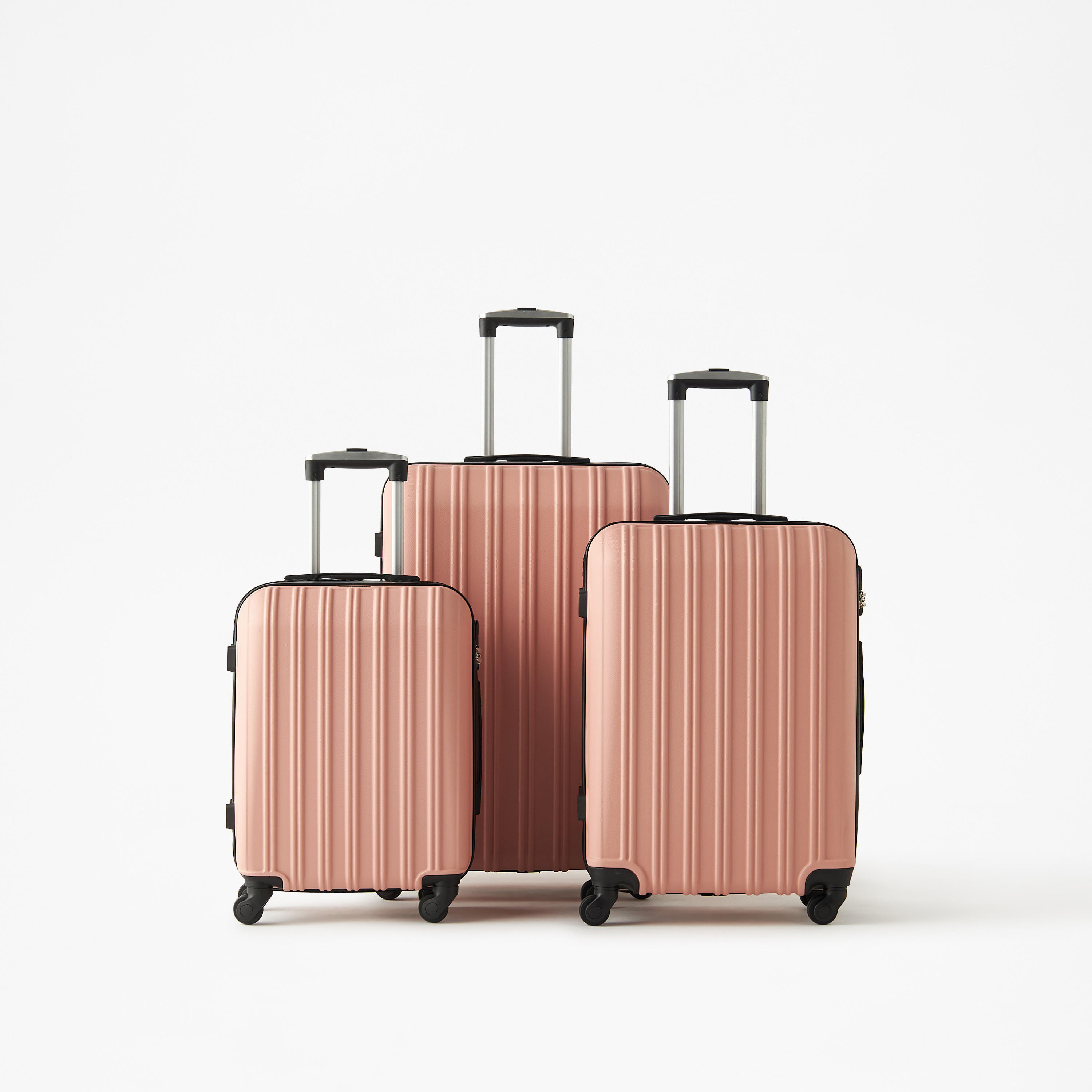 شنطة ترولي صلبة بارزة الملمس من أوكلان من شو إكسبريس-travel-luggagesandbags-luggage-image-1