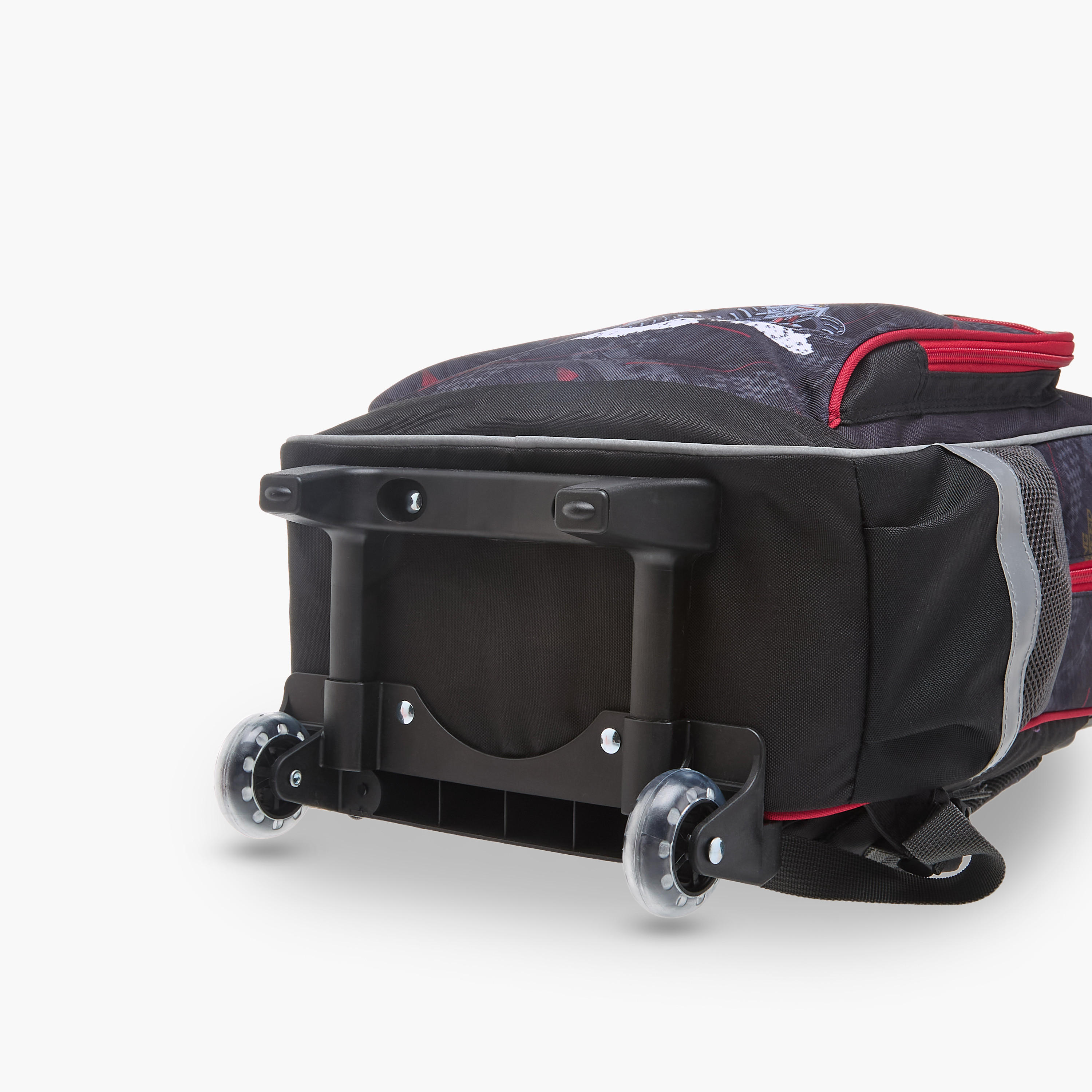 LBL by Shoexpress Graphic Print Trolley Backpack with Retractable Handle - 44x16x30 cms-school-bagsandbackpacks-trolleybags-image-12