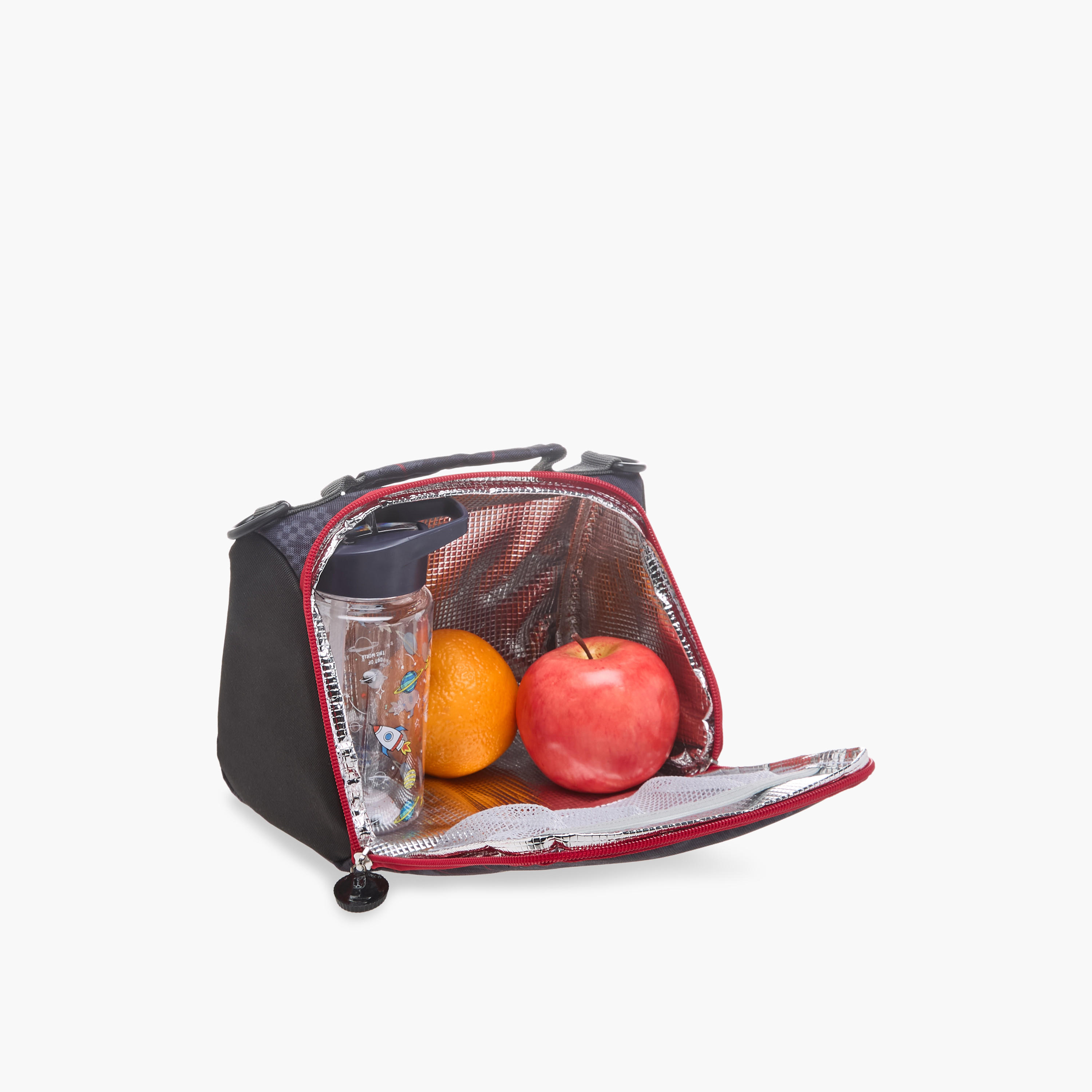 LBL by Shoexpress Monster Truck Graphic Print Lunch Bag with Zip Closure-school-lunchessentials-lunchbags-image-7