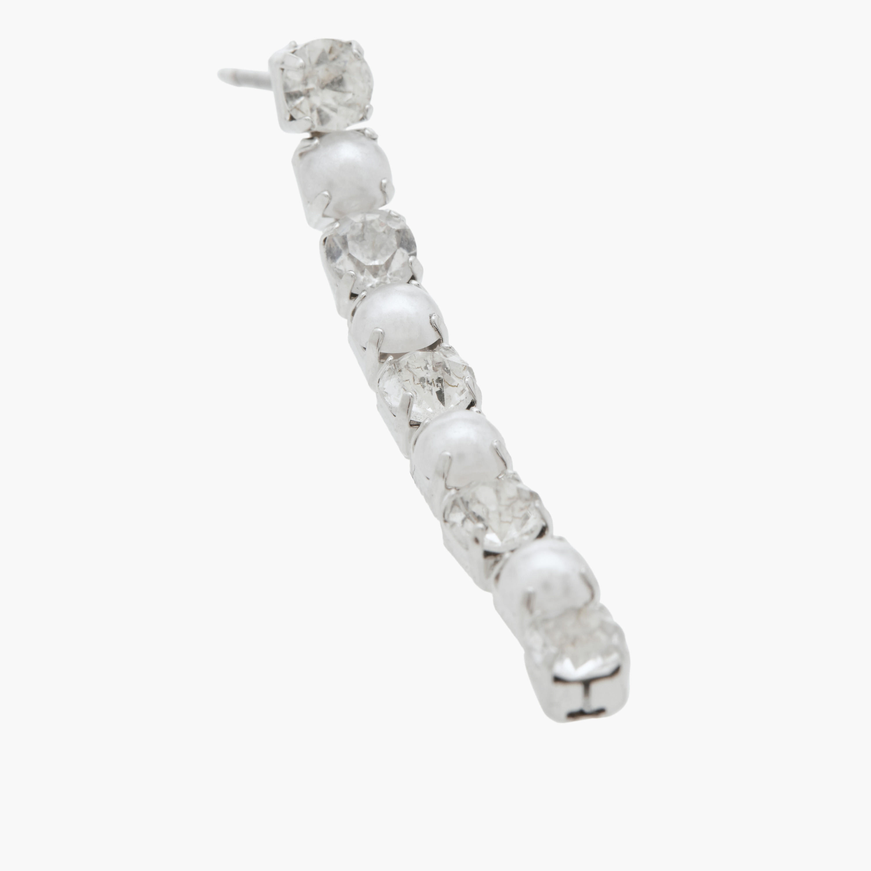 طقم أقراط متدلية بمكبس إغلاق خلفي 3 أزواج مزيّنة بالأحجار من فلورا بيلا-women-watchesandjewellery-jewellery-earrings-image-4