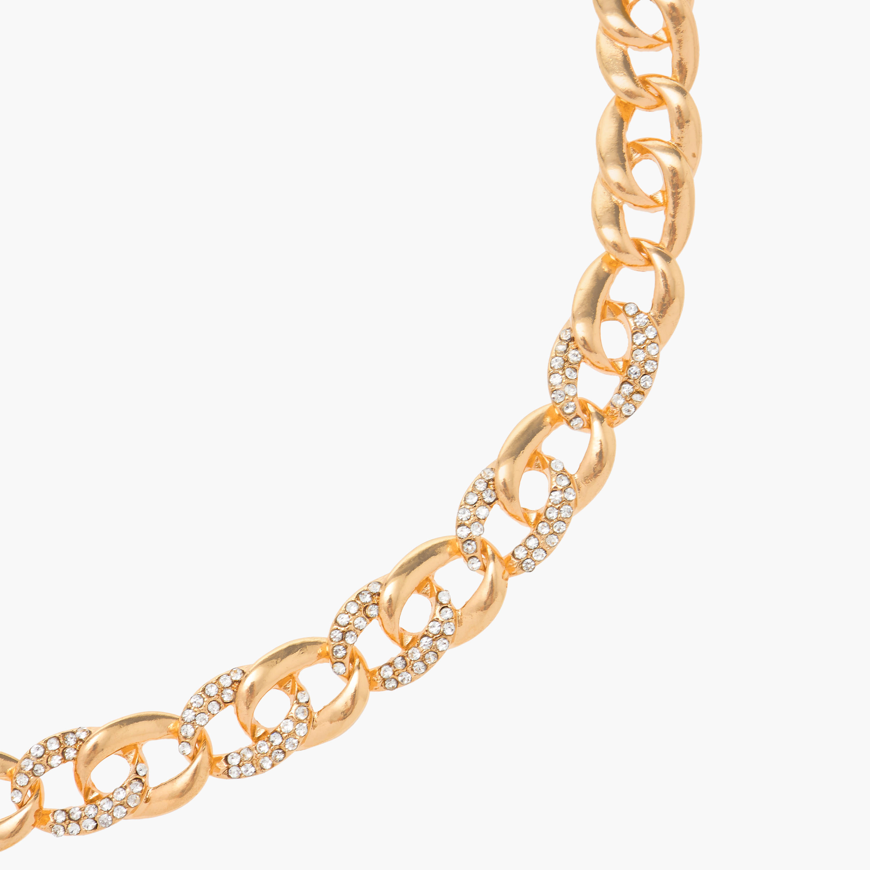 Flora Bella Chain Necklace with Lobster Clasp Closure-women-watchesandjewellery-jewellery-necklacesandpendants-image-3