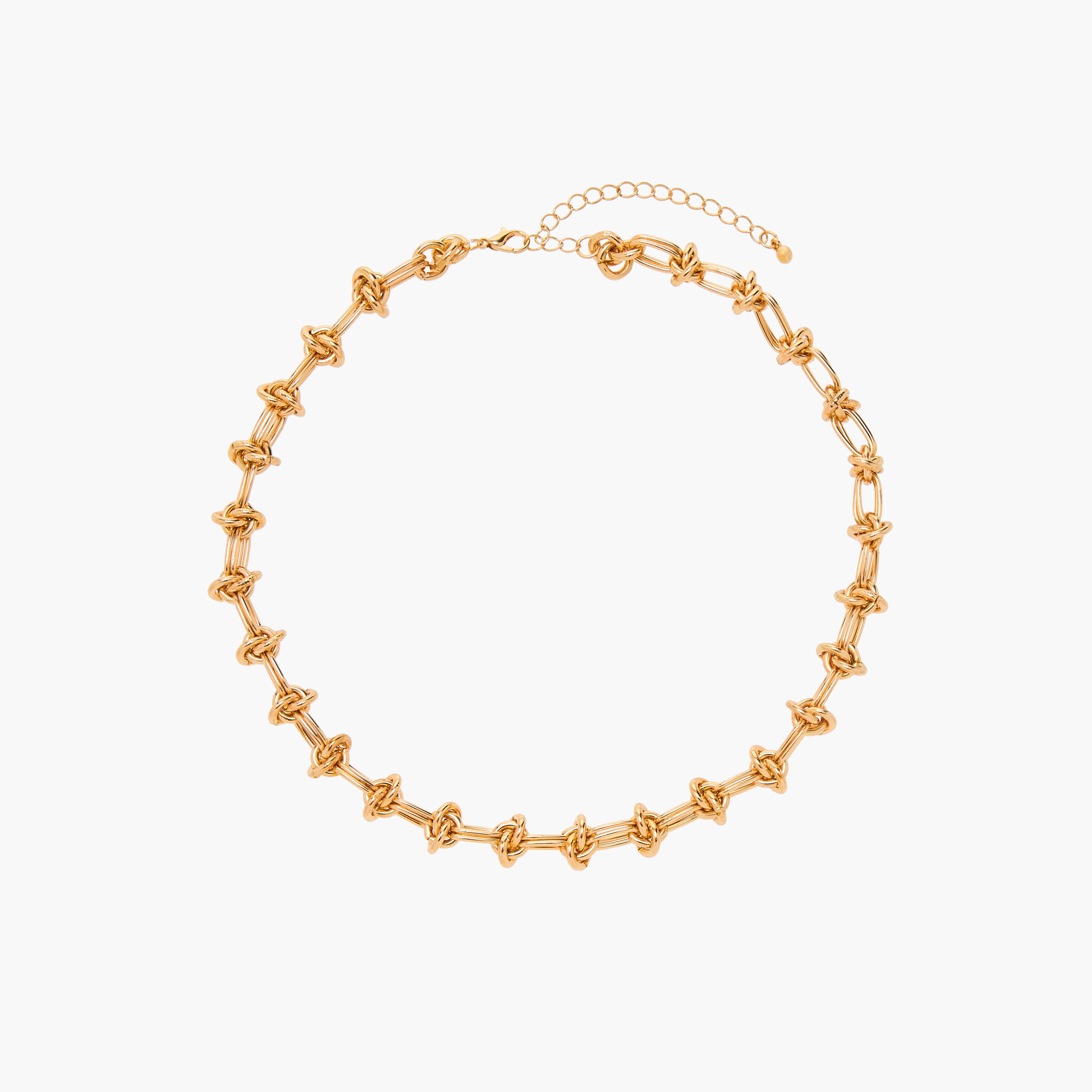 Flora Bella Metallic Necklace with Lobster Clasp Closure-women-watchesandjewellery-jewellery-necklacesandpendants-image-1