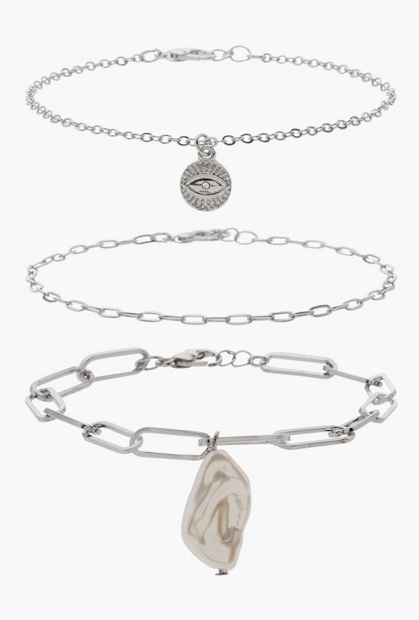 Flora Bella Assorted 3-Piece Bracelet with Lobster Clasp Closure-women-image-1
