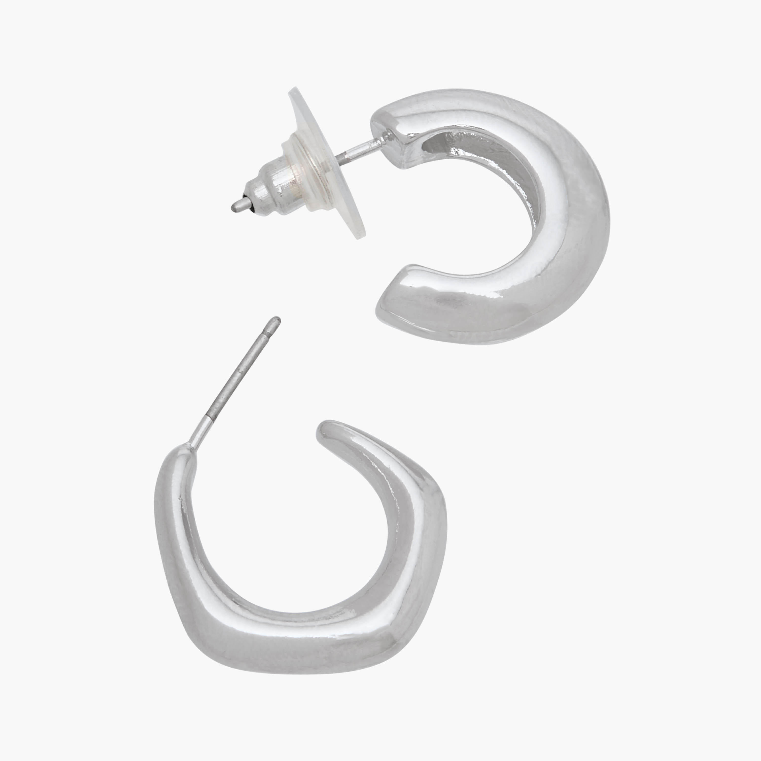 Flora Bella Metallic Earrings with Pushback Closure - Set of 3-women-watchesandjewellery-jewellery-earrings-image-5