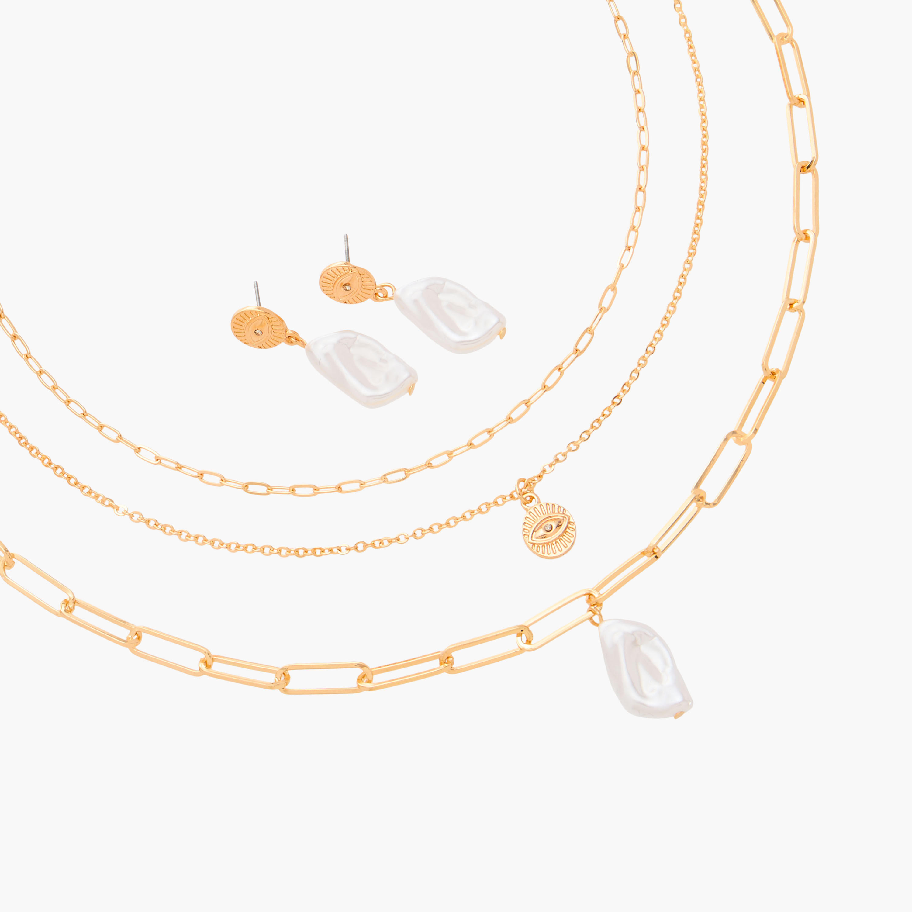 Flora Bella 4-Piece Assorted Necklace and Earrings Set-women-watchesandjewellery-jewellery-jewellerysets-image-5