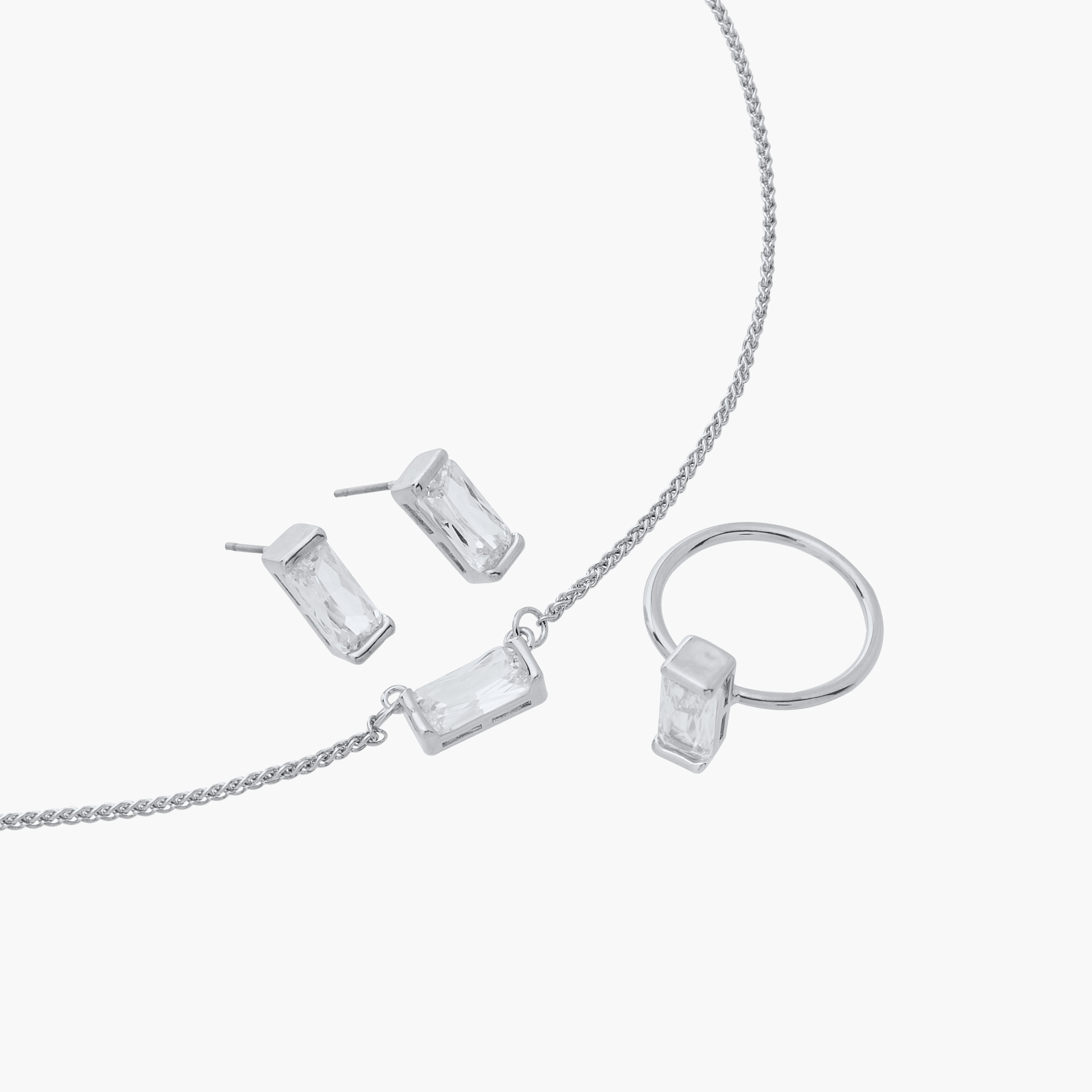 Flora Bella Embellished Pendant Necklace with Earrings and Ring-women-watchesandjewellery-jewellery-jewellerysets-image-4