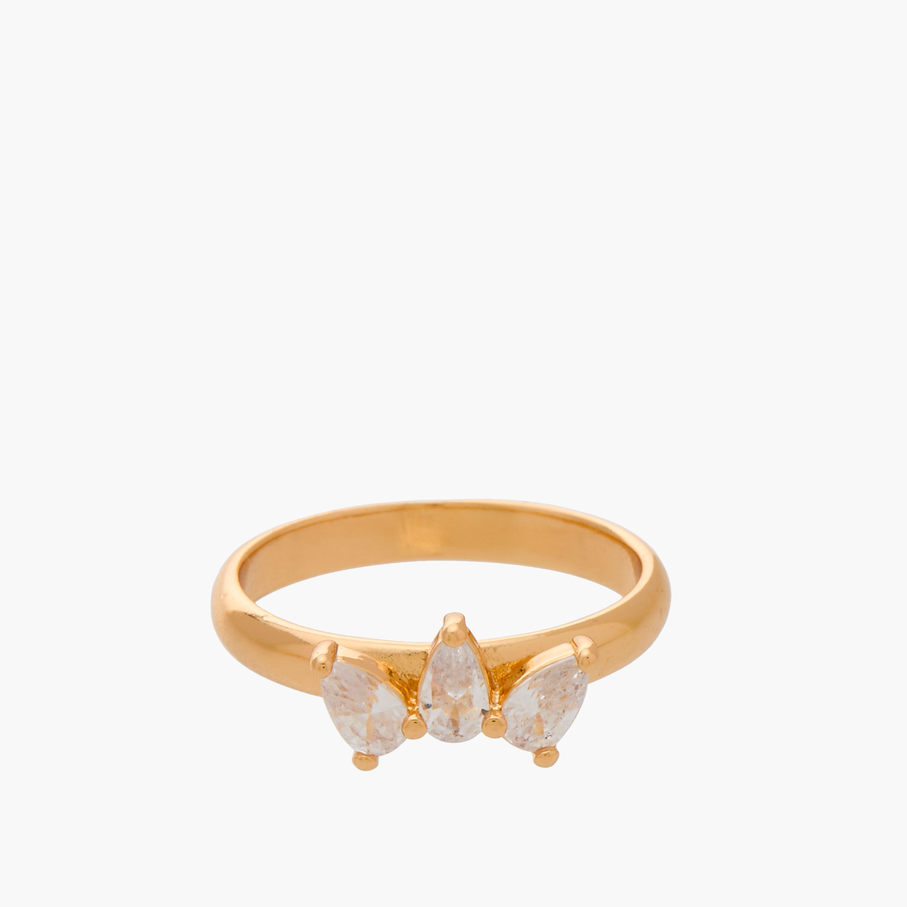 طقم عقدة بدلاية مزينة مع حلق وخاتم من فلورا بيلا-women-watchesandjewellery-jewellery-jewellerysets-image-6