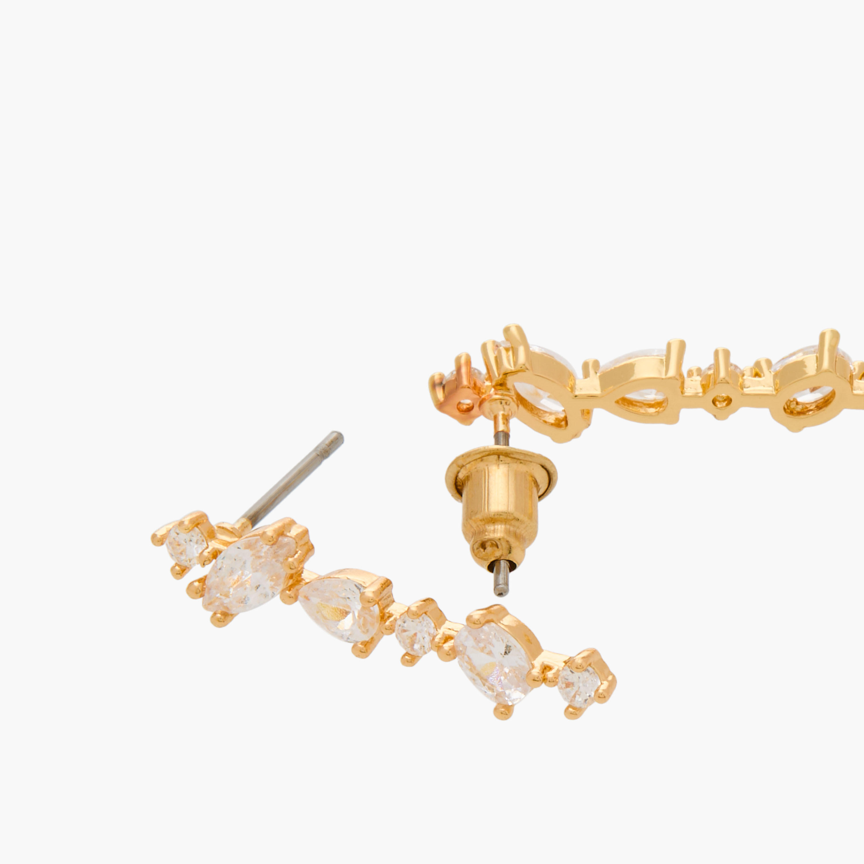طقم عقدة بدلاية مزينة مع حلق وخاتم من فلورا بيلا-women-watchesandjewellery-jewellery-jewellerysets-image-7