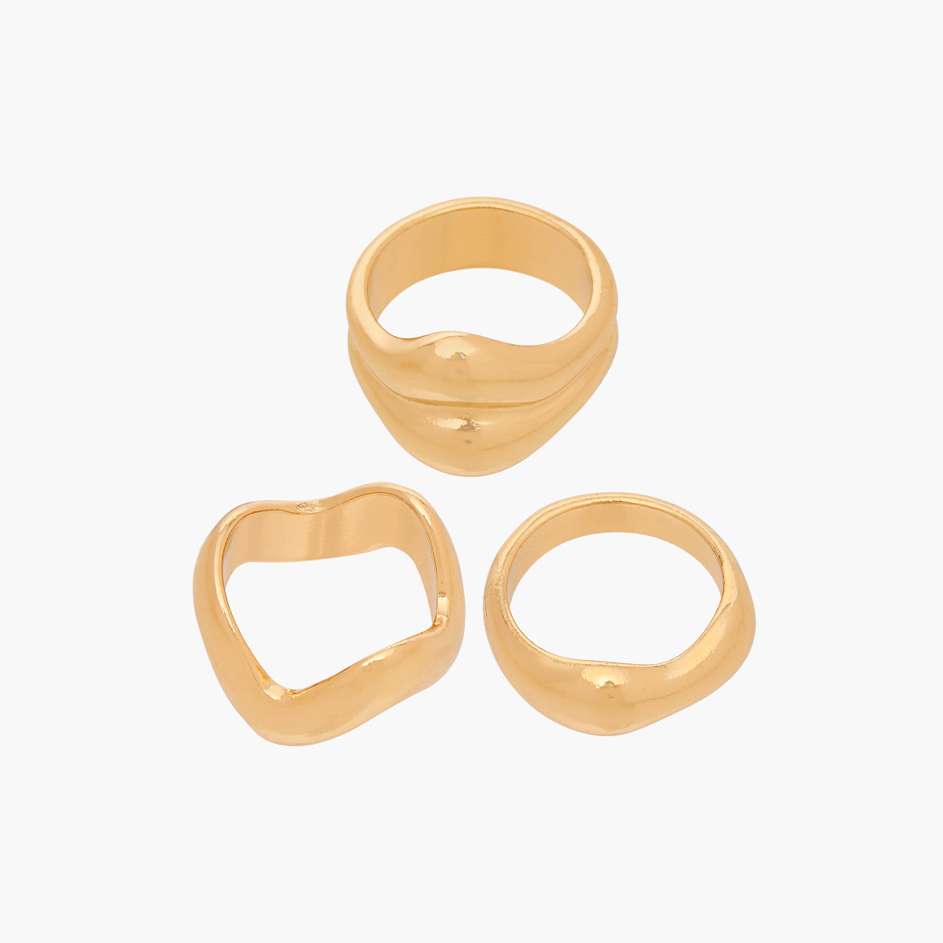 Flora Bella Assorted Ring - Set of 3-women-watchesandjewellery-jewellery-rings-image-1