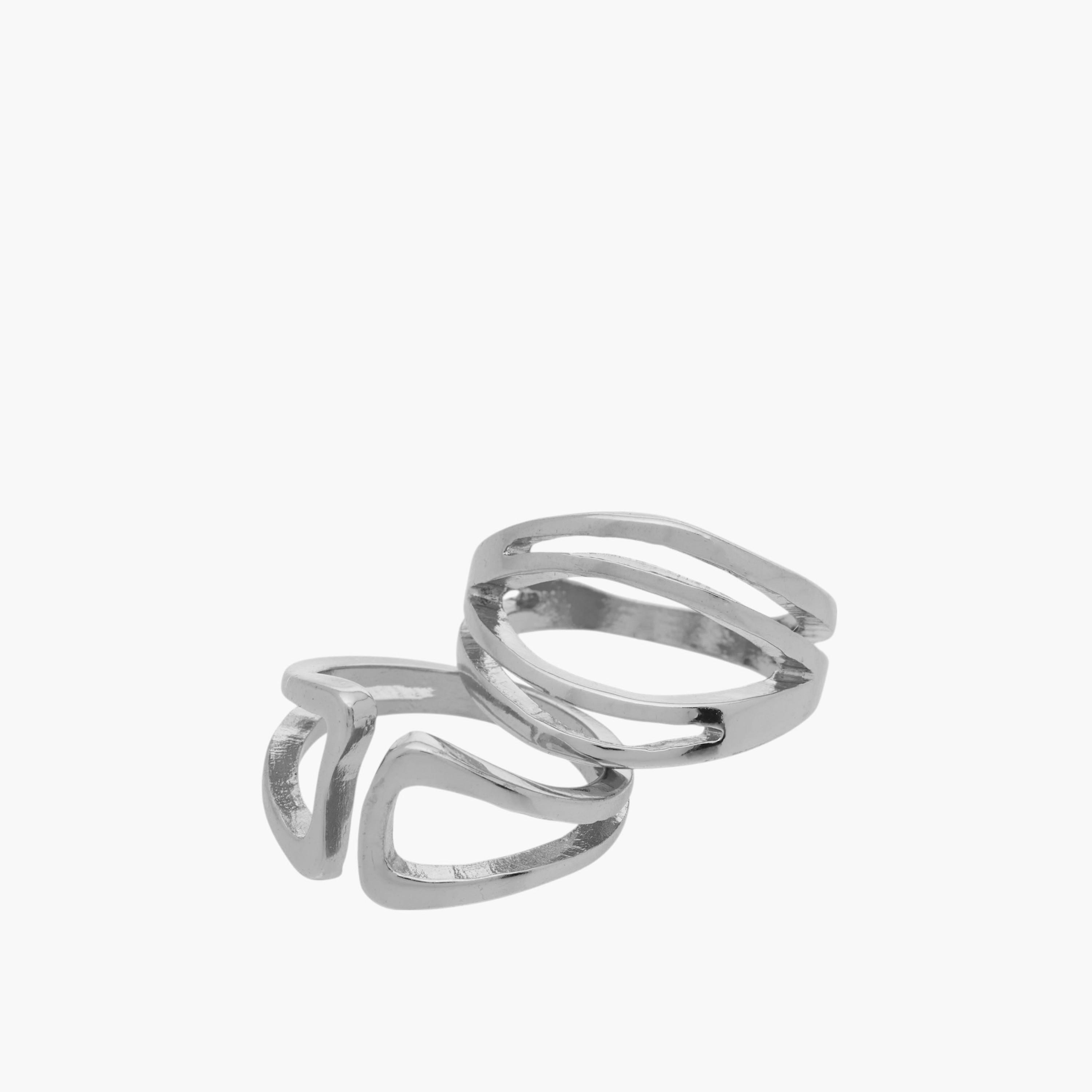 Flora Bella Assorted Ring - Set of 3-women-watchesandjewellery-jewellery-rings-image-6