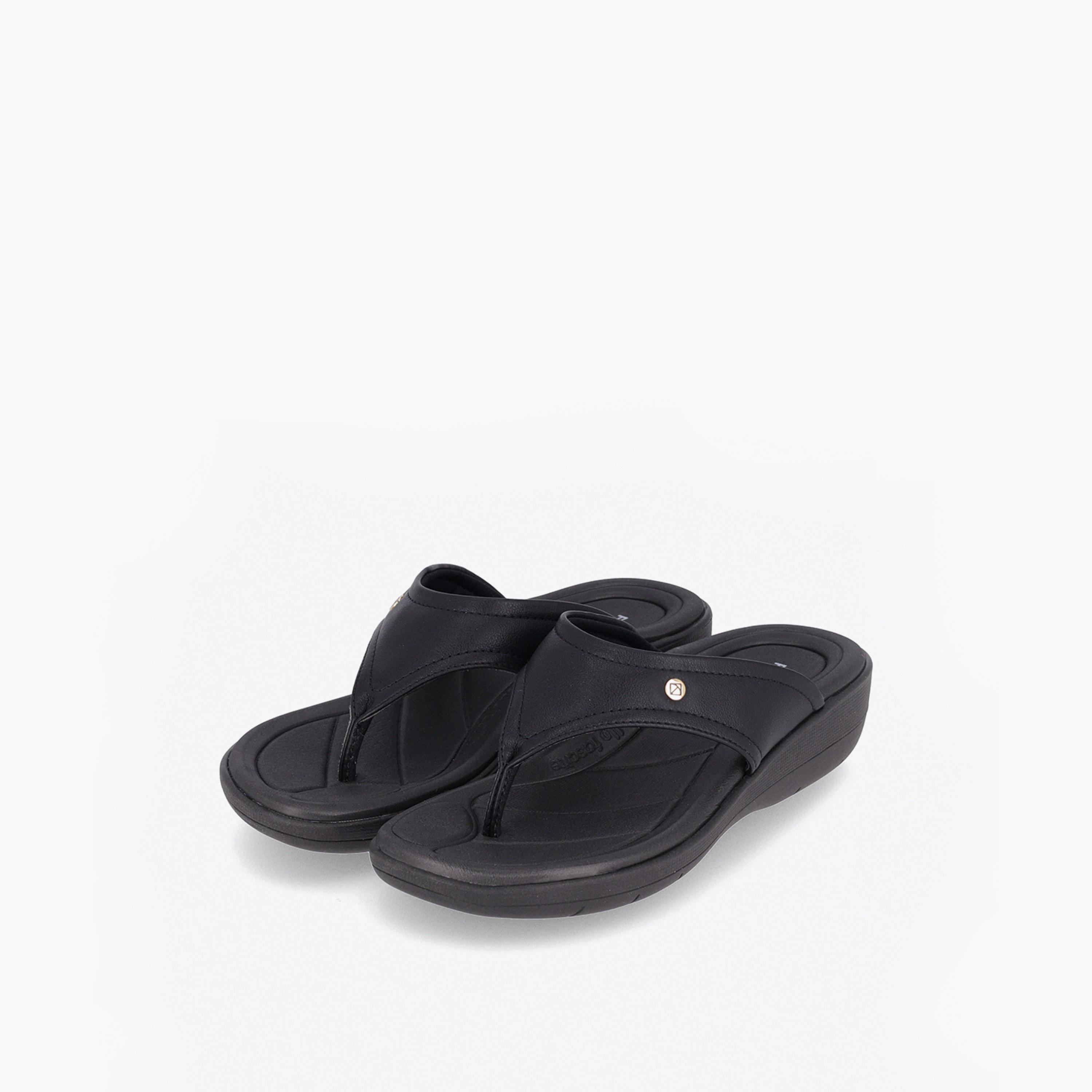 Piccadilly Solid Slip-On Sandals-women-shoes-flats-sandals-image-1