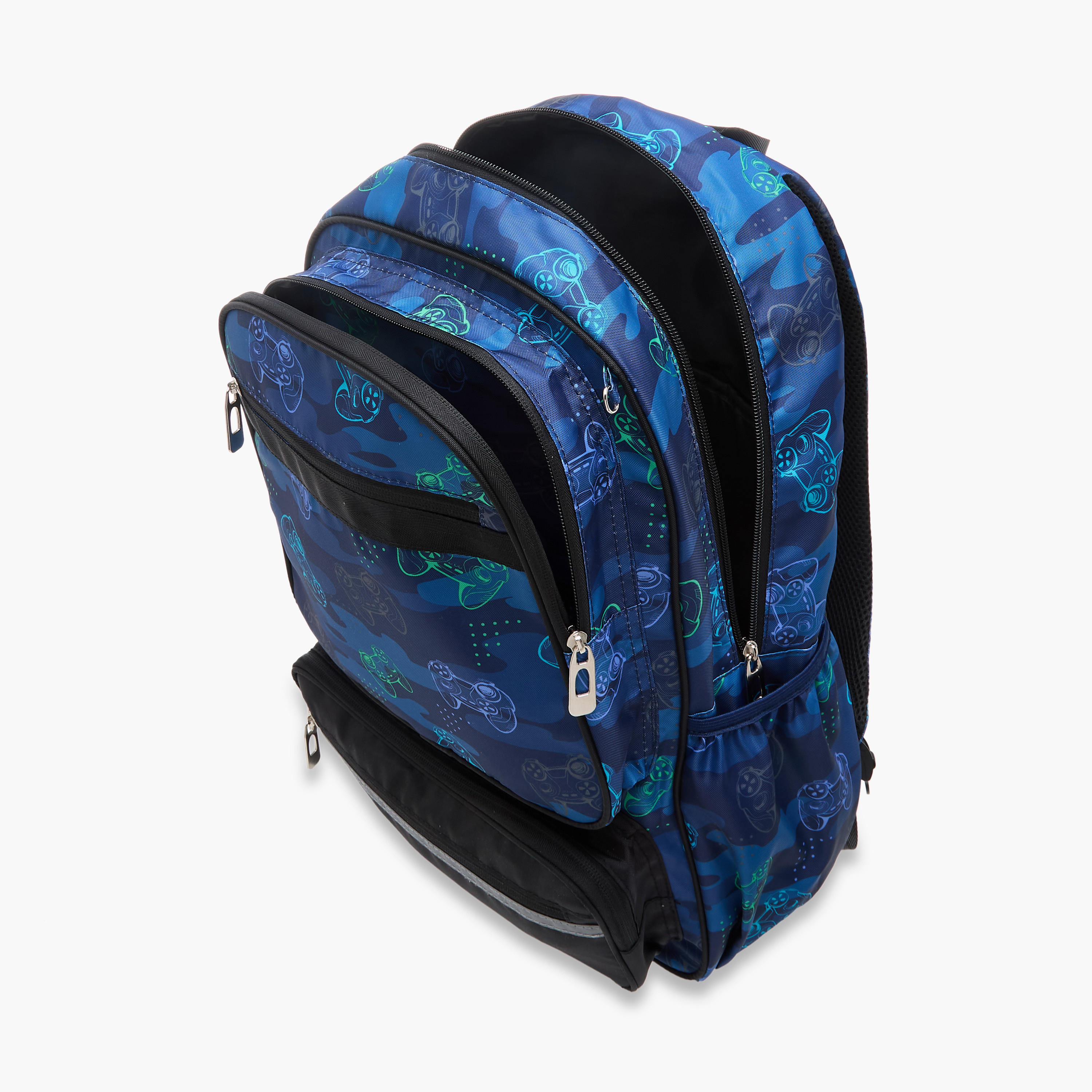 LBL by Shoexpress Gamer Print School Backpack with Detachable Pouch - 47x14x32 cm-school-bagsandbackpacks-backpacks-image-13