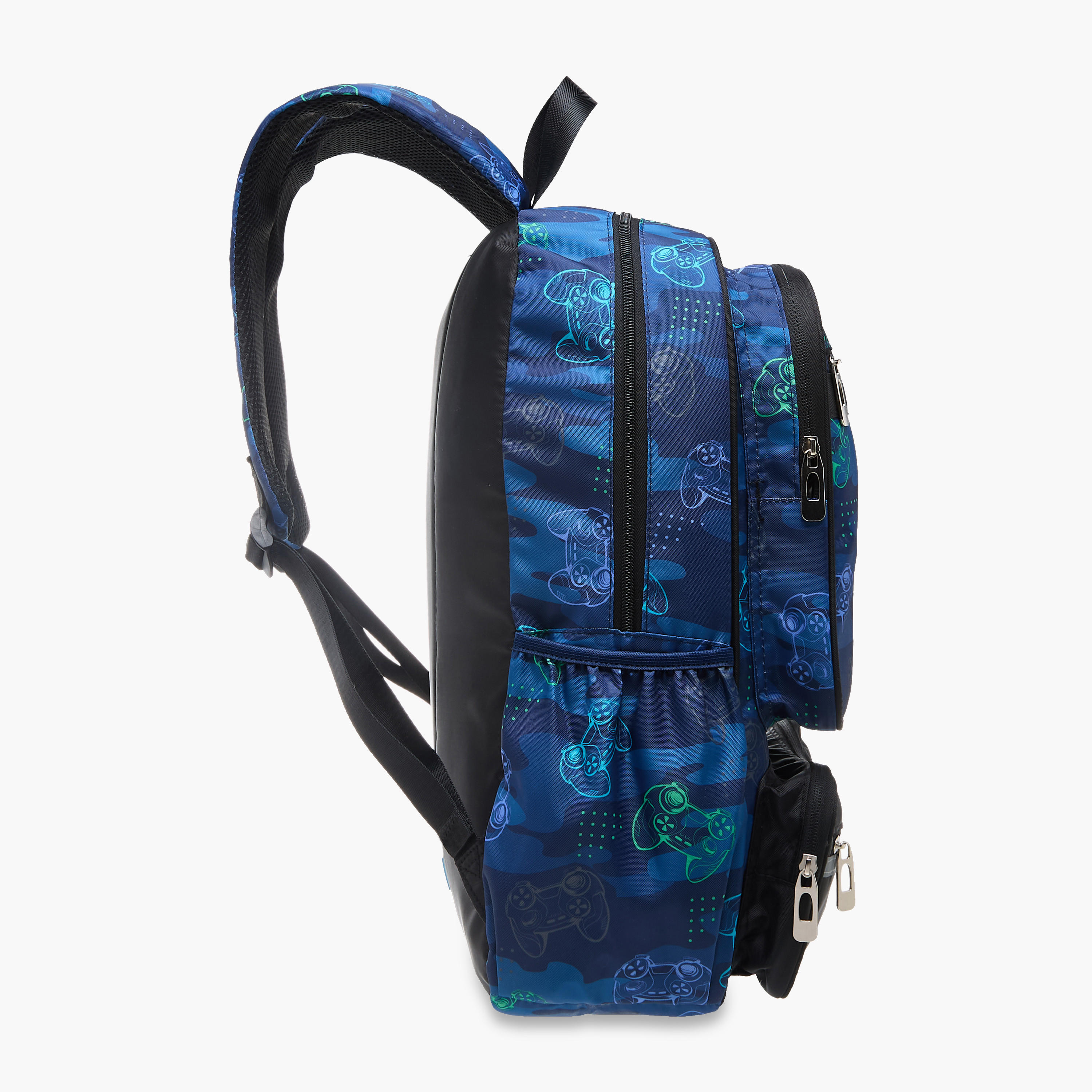 LBL by Shoexpress Gamer Print School Backpack with Detachable Pouch - 47x14x32 cm-school-bagsandbackpacks-backpacks-image-3