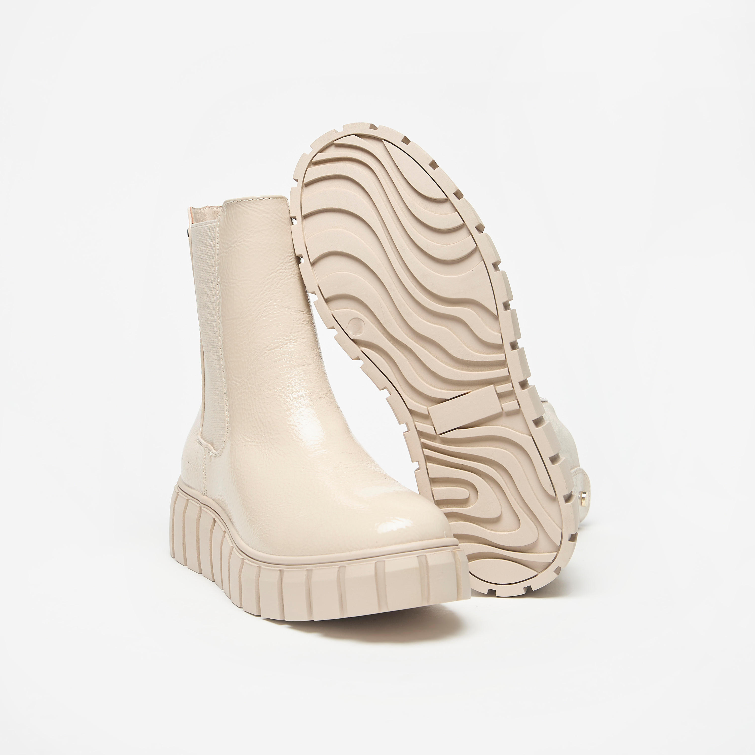 Celeste Women's Solid Slip-On Flatform Boots-women-shoes-boots-image-9