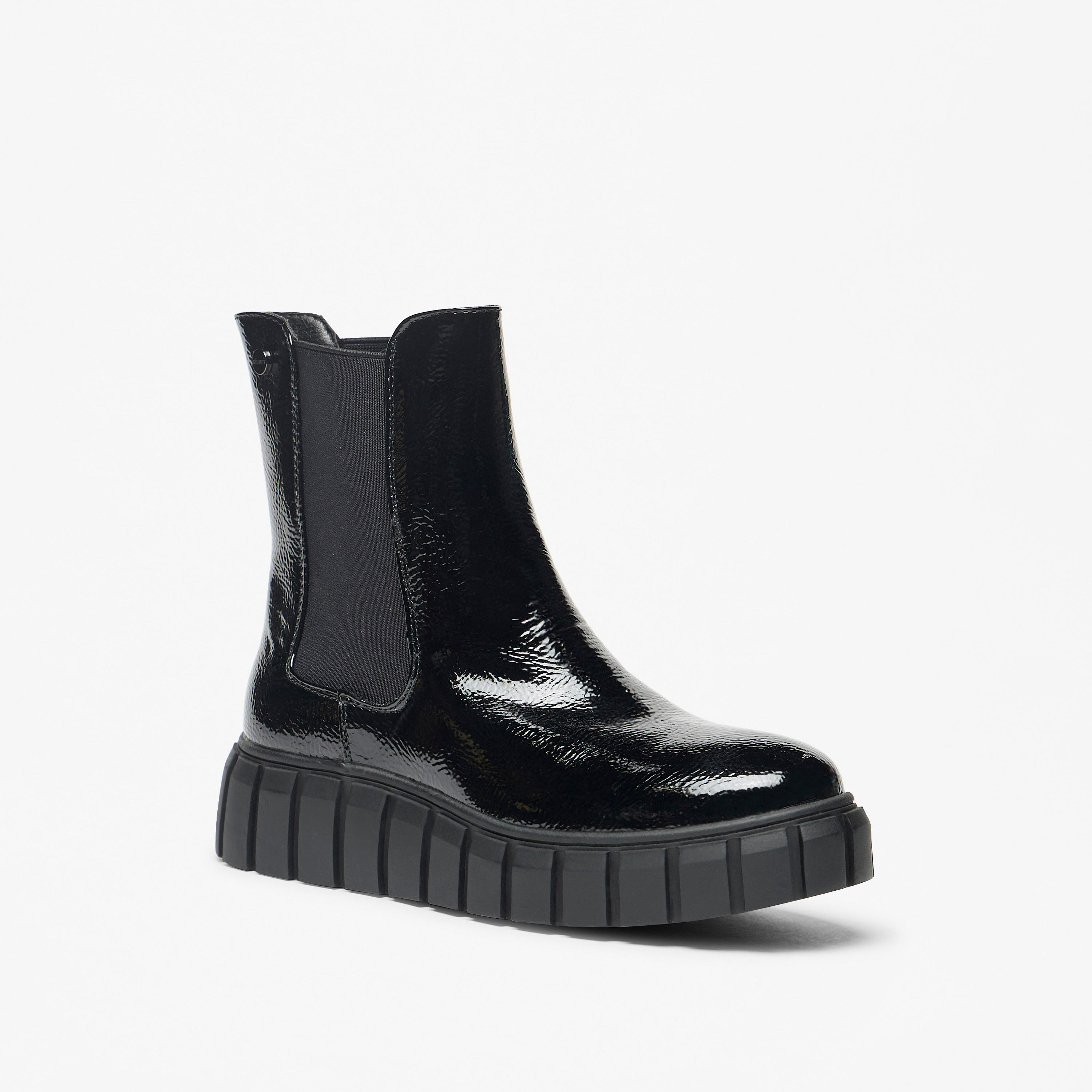 Celeste Women's Solid Slip-On Flatform Boots-women-shoes-boots-image-1