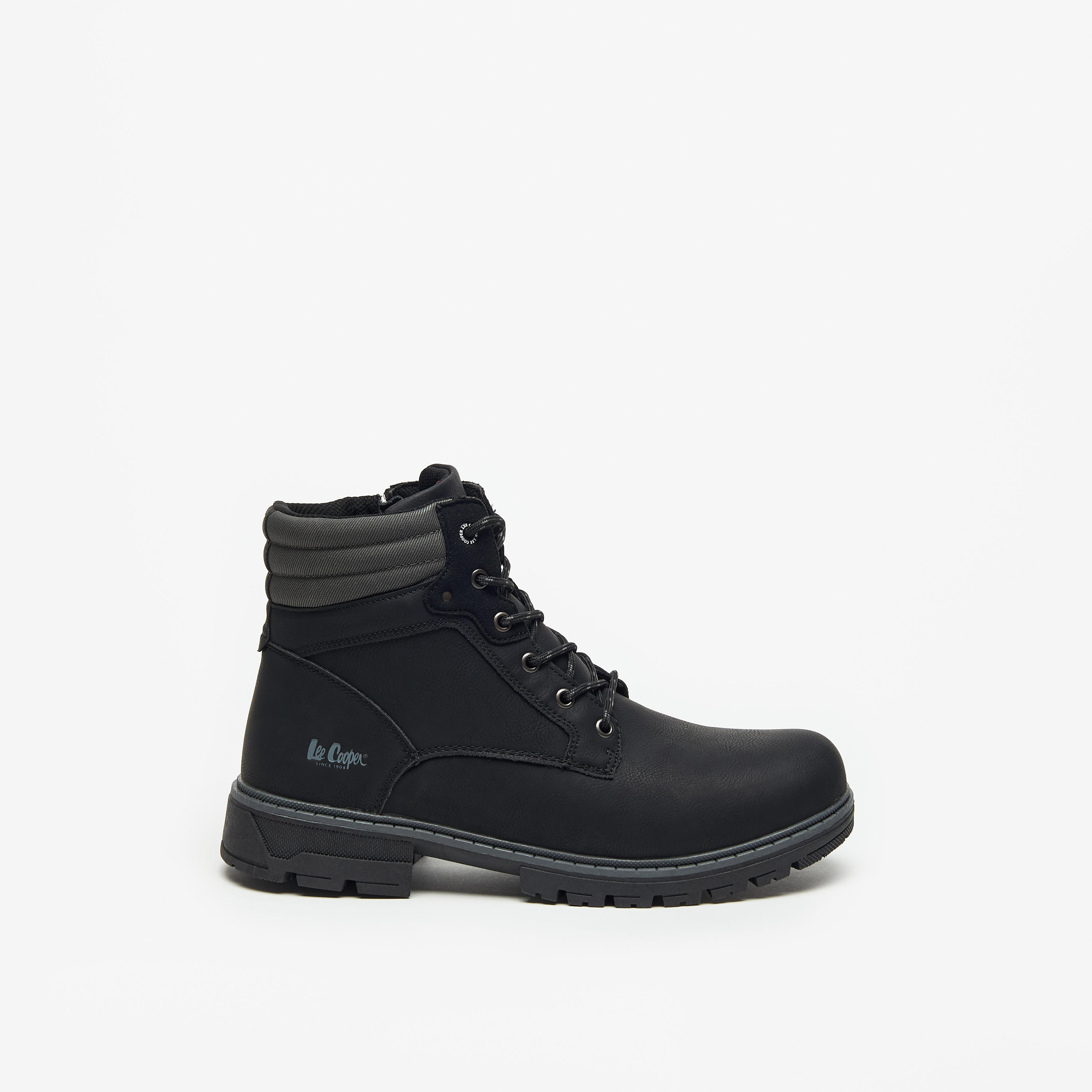بوت تشوكا بِسحاب إغلاق وتفاصيل شعار للرجال من لي كوبر-men-shoes-boots-image-3