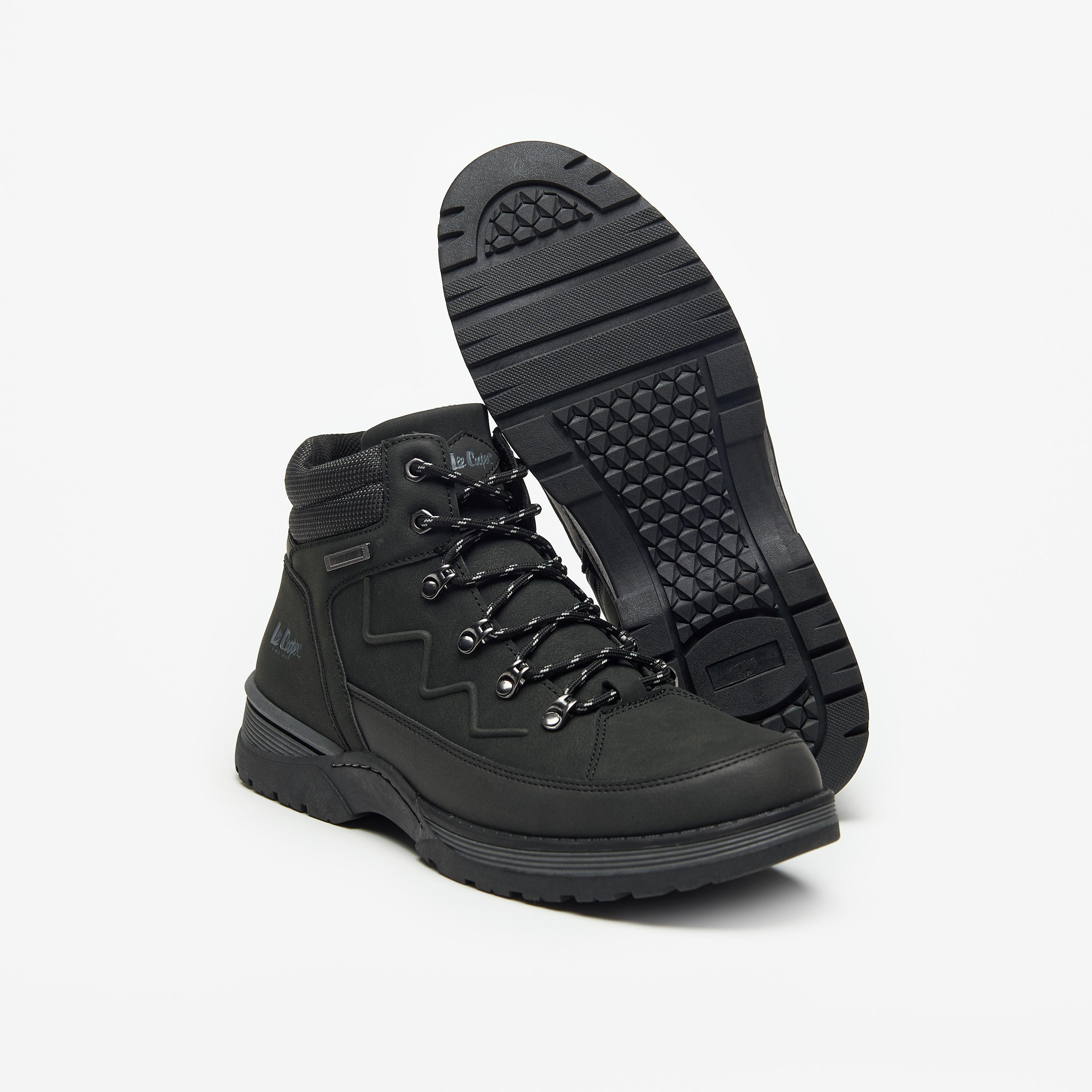 Lee Cooper Men's Logo Detail Chukka Boots with Zip Closure-men-shoes-boots-image-4