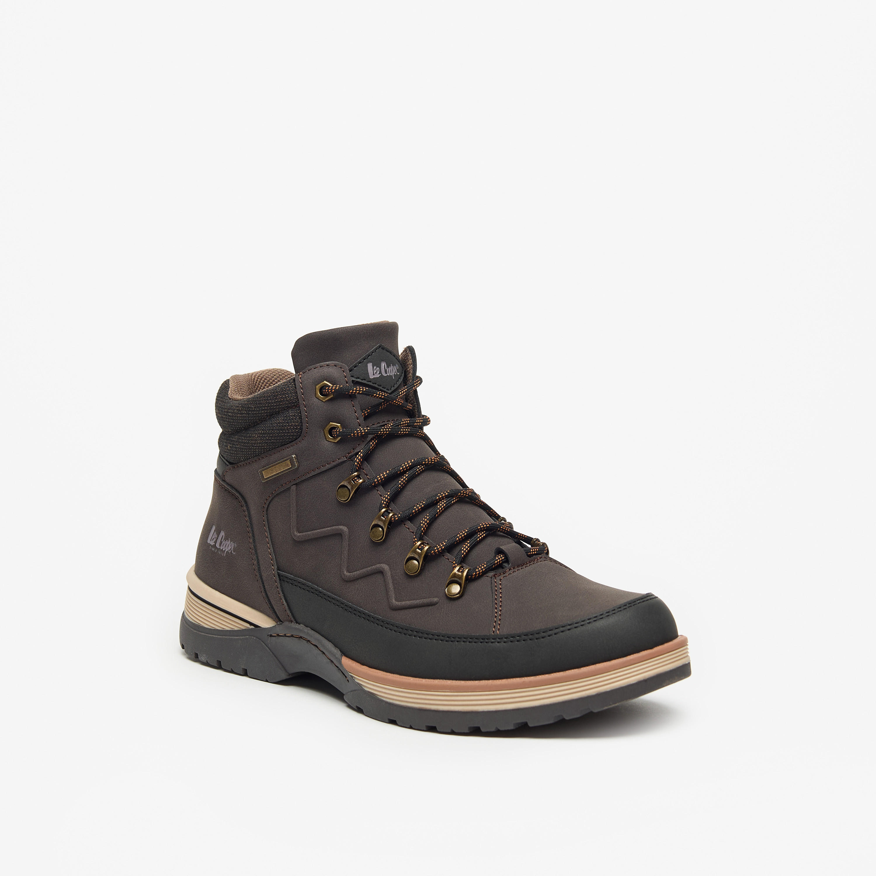 بوت تشوكا بِسحاب إغلاق وتفاصيل شعار للرجال من لي كوبر-men-shoes-boots-image-1