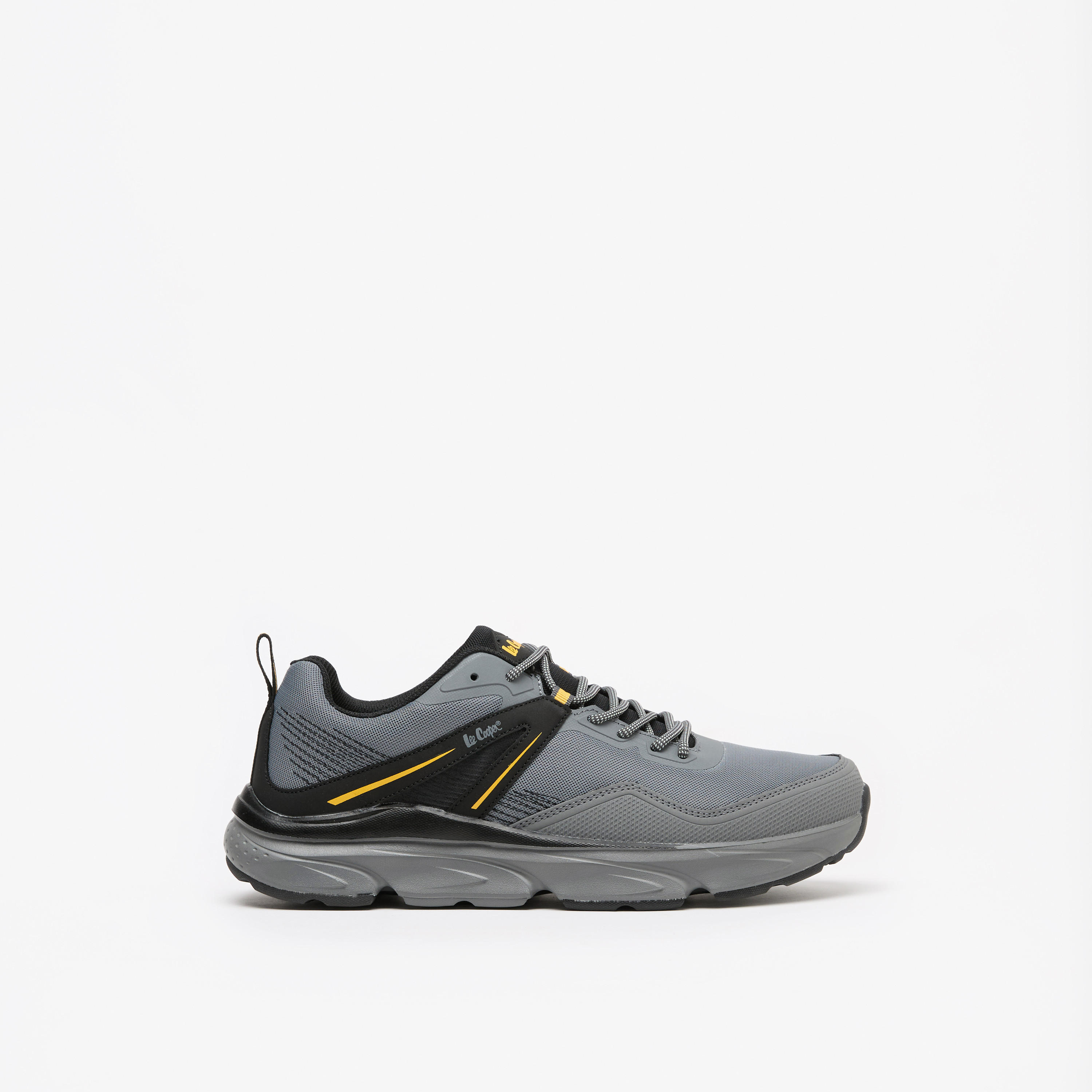 Lee Cooper Men's Panelled Low Ankle Lace-Up Sneakers-men-shoes-sneakers-image-8