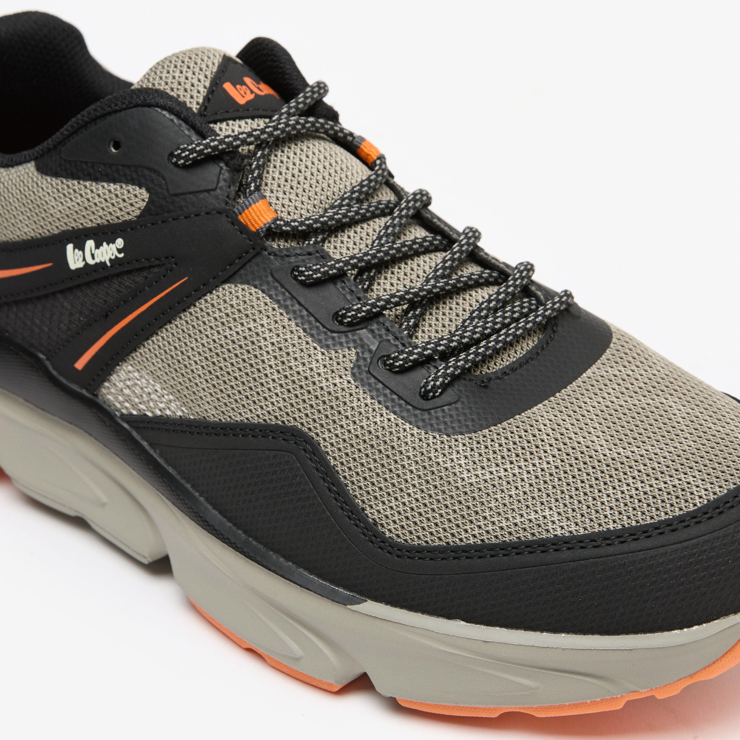 Lee Cooper Men's Panelled Low Ankle Lace-Up Sneakers-men-shoes-sneakers-image-5