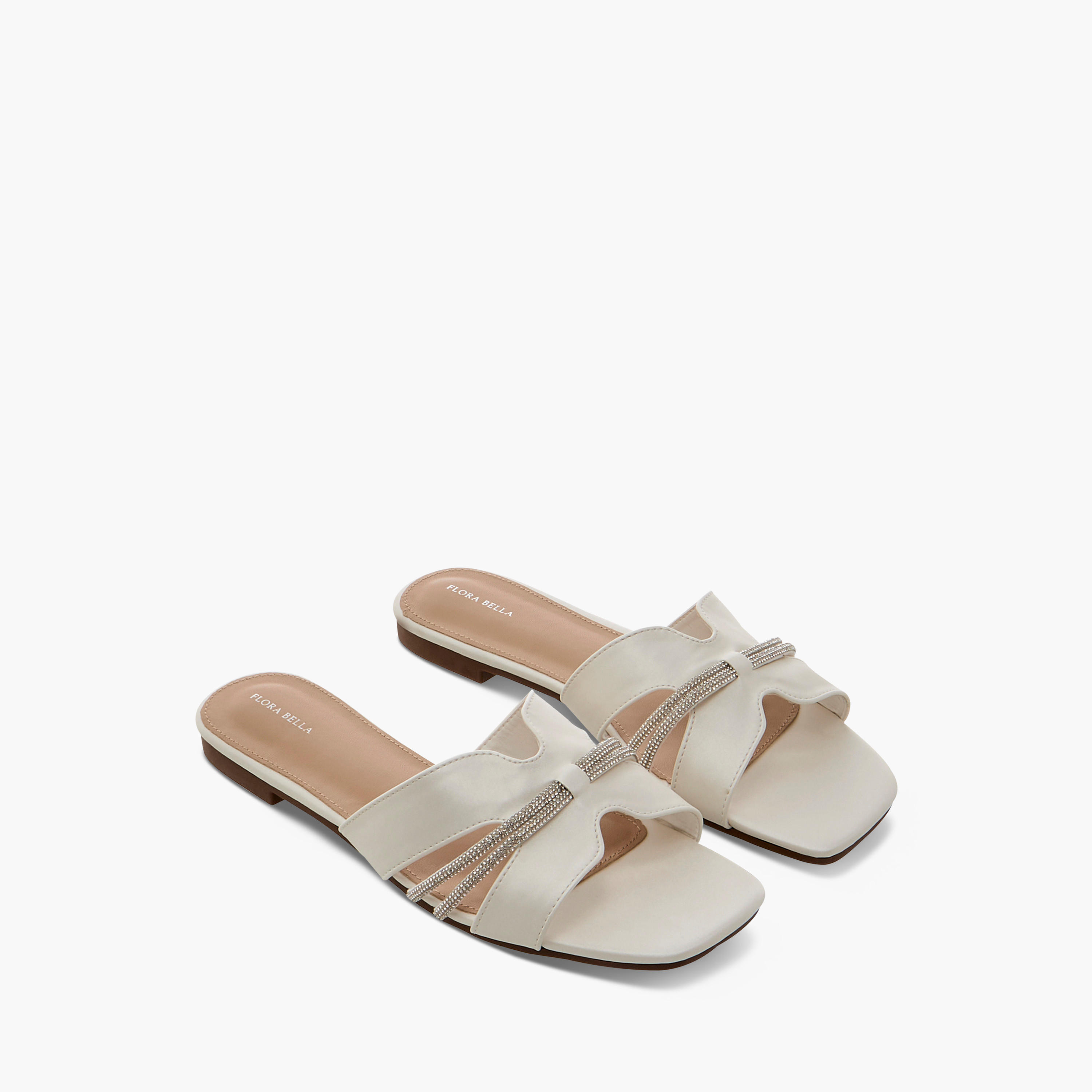 Flora Bella Embellished Strap Slip-On Flat Sandals-women-shoes-flats-sandals-image-1