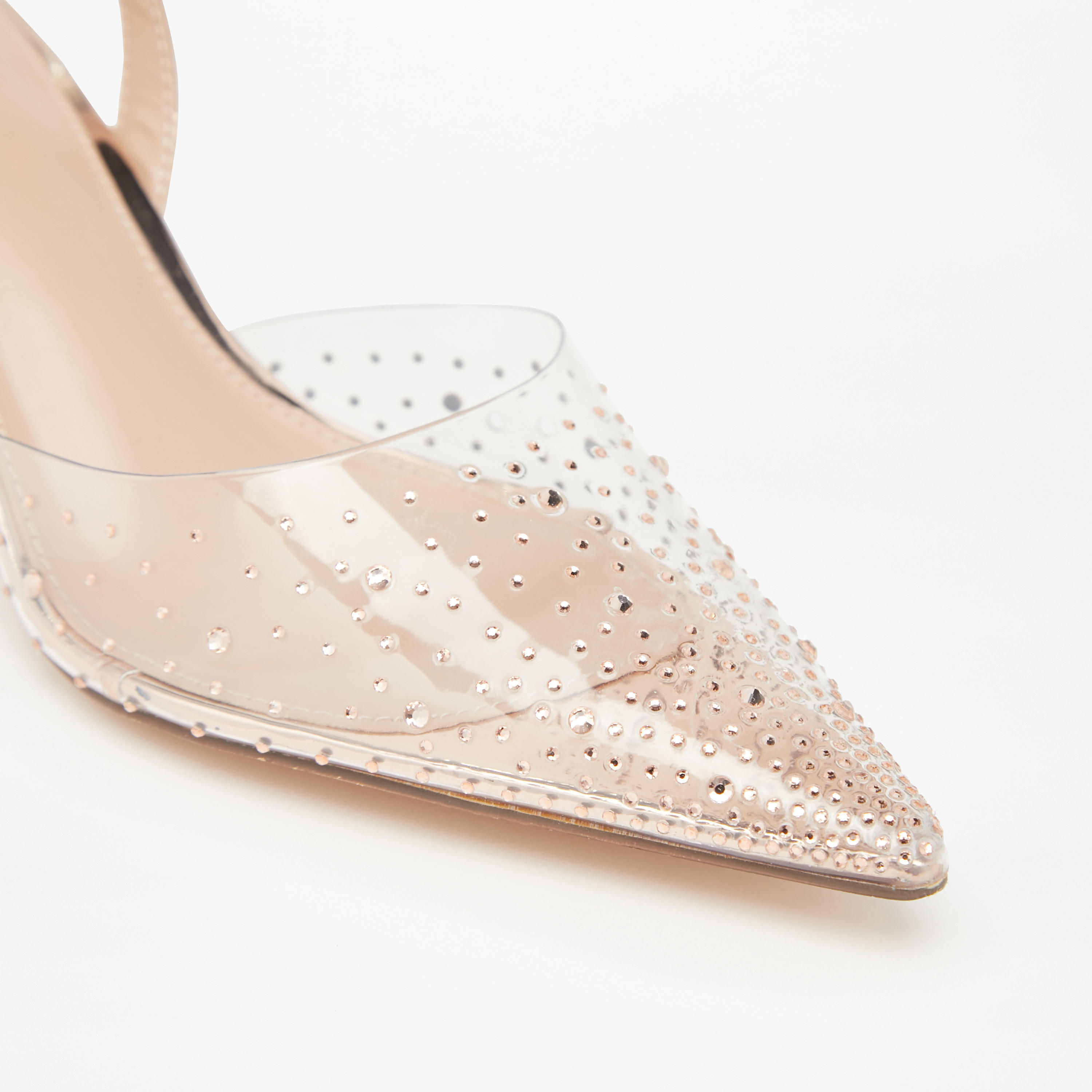 Flora Bella Embellished Pumps with Flared Heels and Buckle Closure-women-shoes-heels-image-5