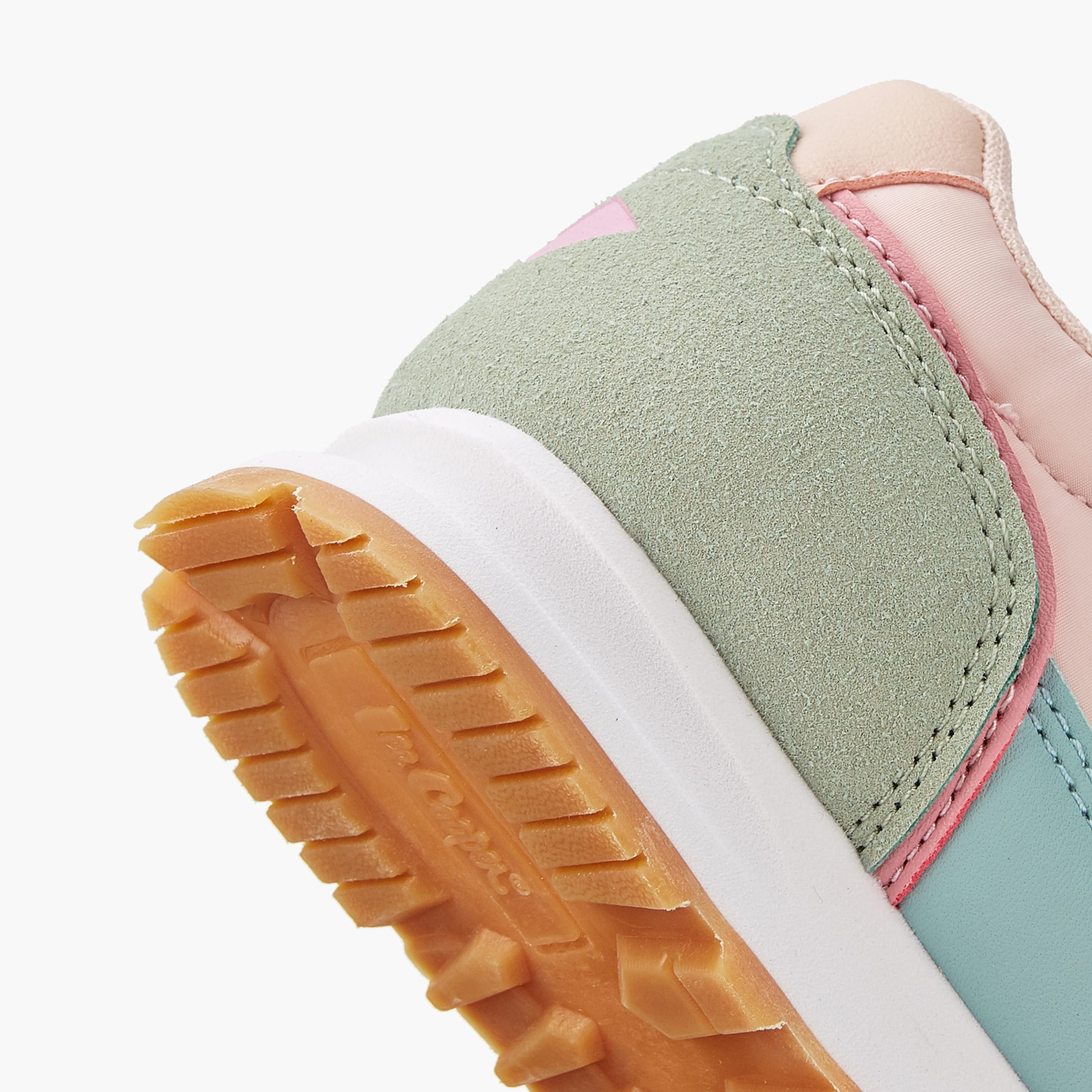 Lee Cooper Girls' Colourblock Sneakers with Hook and Loop Closure-girls-shoes-sneakers-image-4