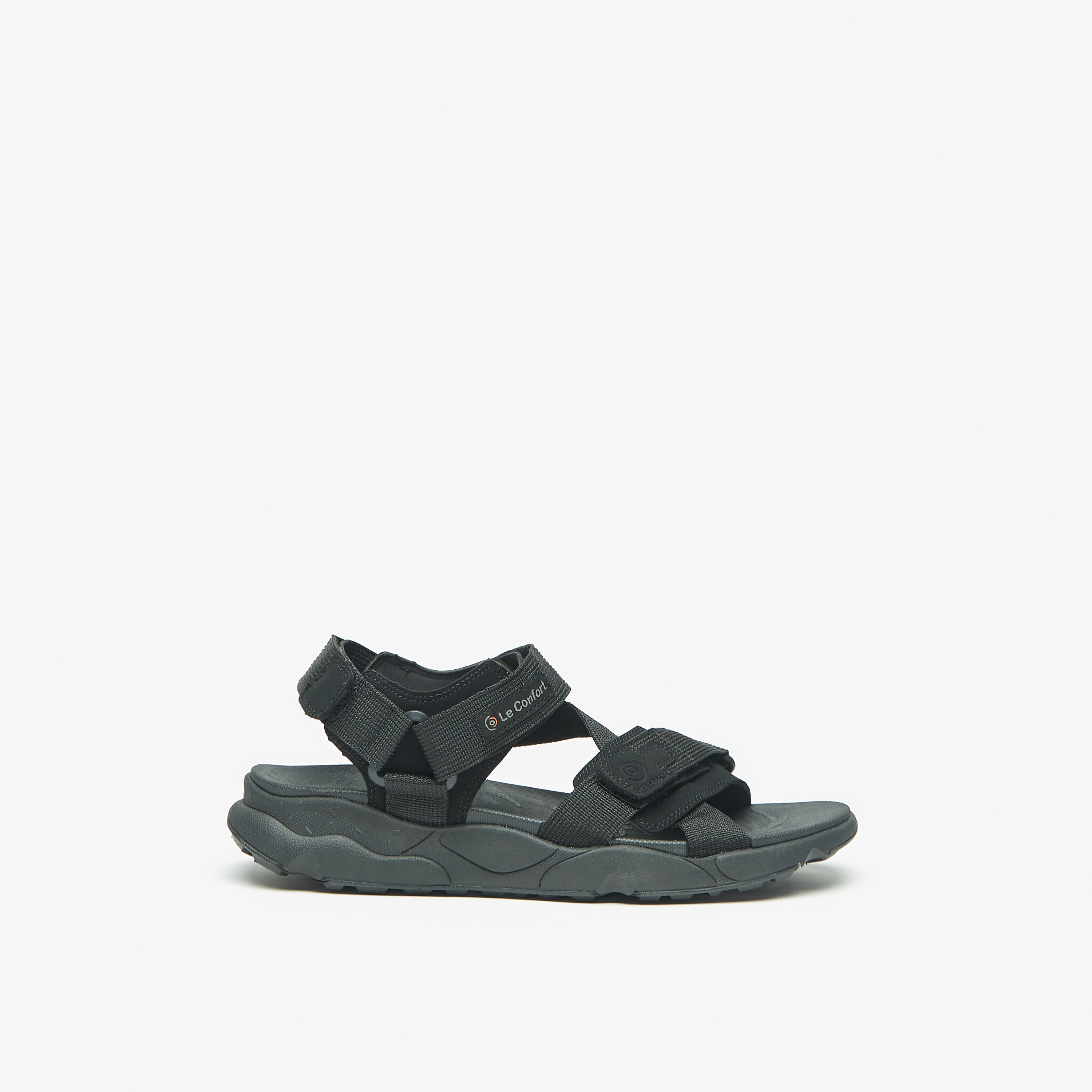 Le Confort Textured Comfort Floaters with Hook and Loop Closure-men-shoes-sandals-image-3