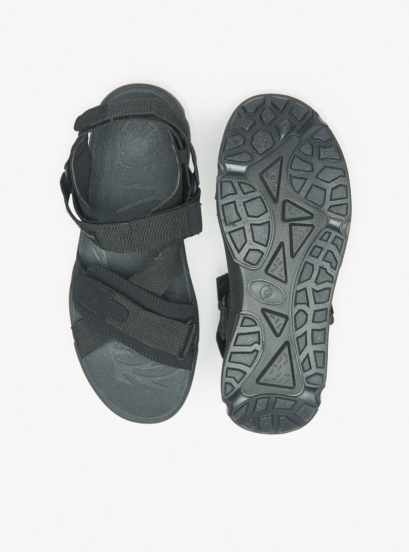 Le Confort Textured Comfort Floaters with Hook and Loop Closure-men-shoes-sandals-image-4