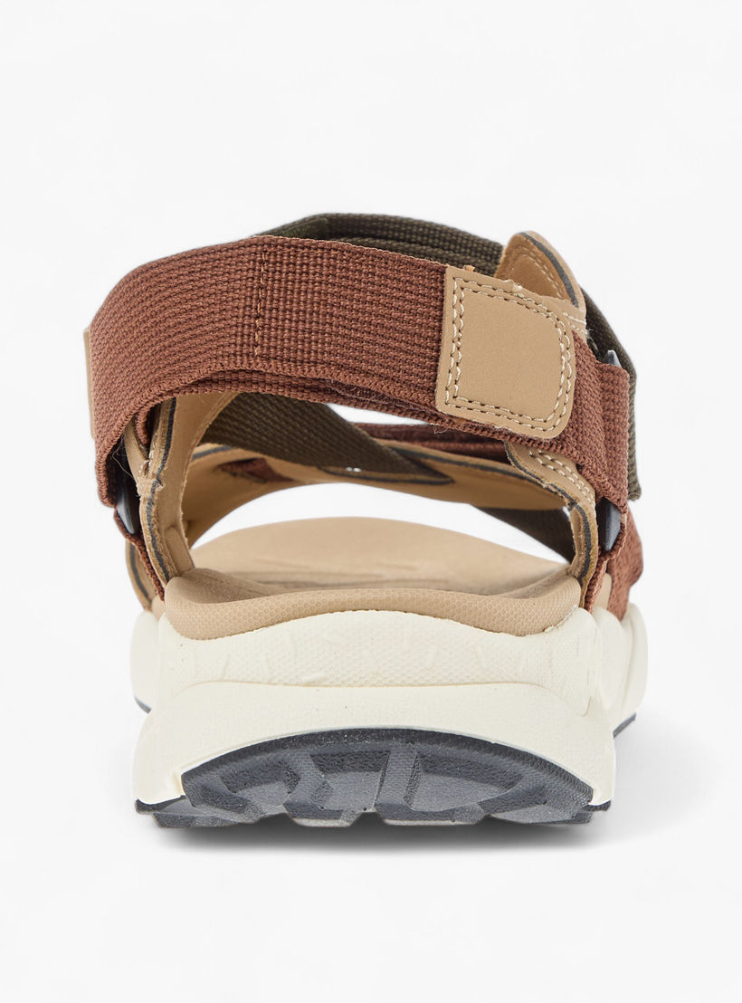 Le Confort Textured Comfort Floaters with Hook and Loop Closure-men-shoes-sandals-image-4