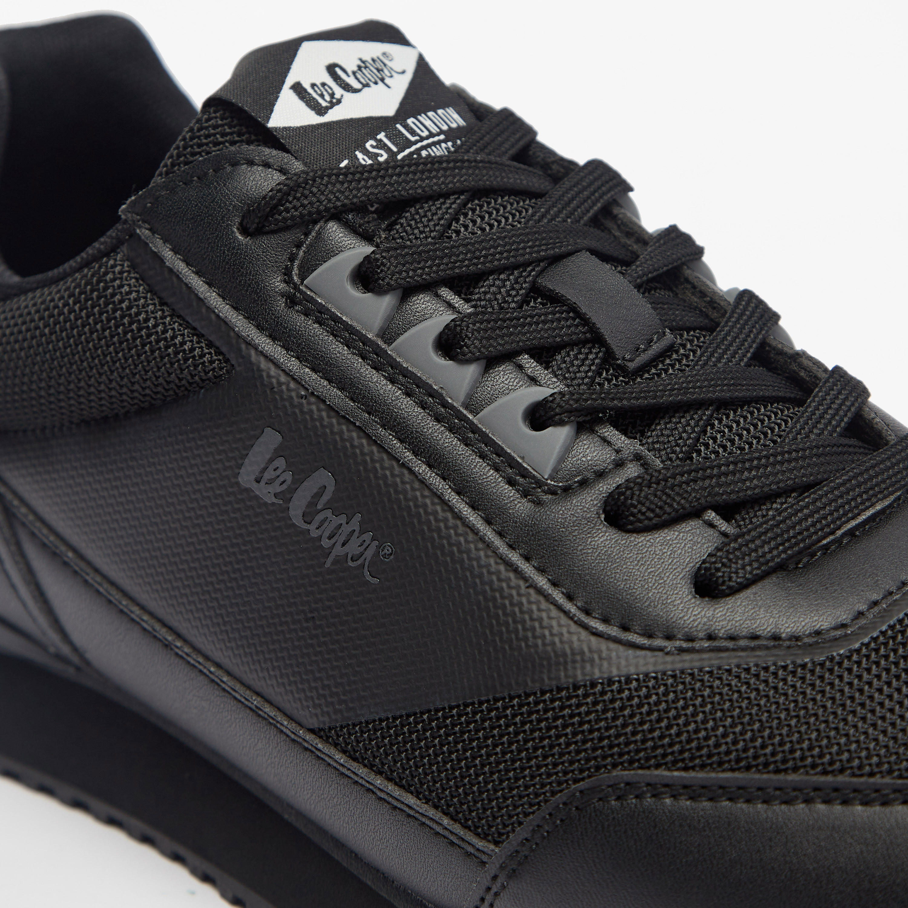 Lee Cooper Men's Panelled Lace-Up Low Ankle Sneakers-men-shoes-sneakers-image-5