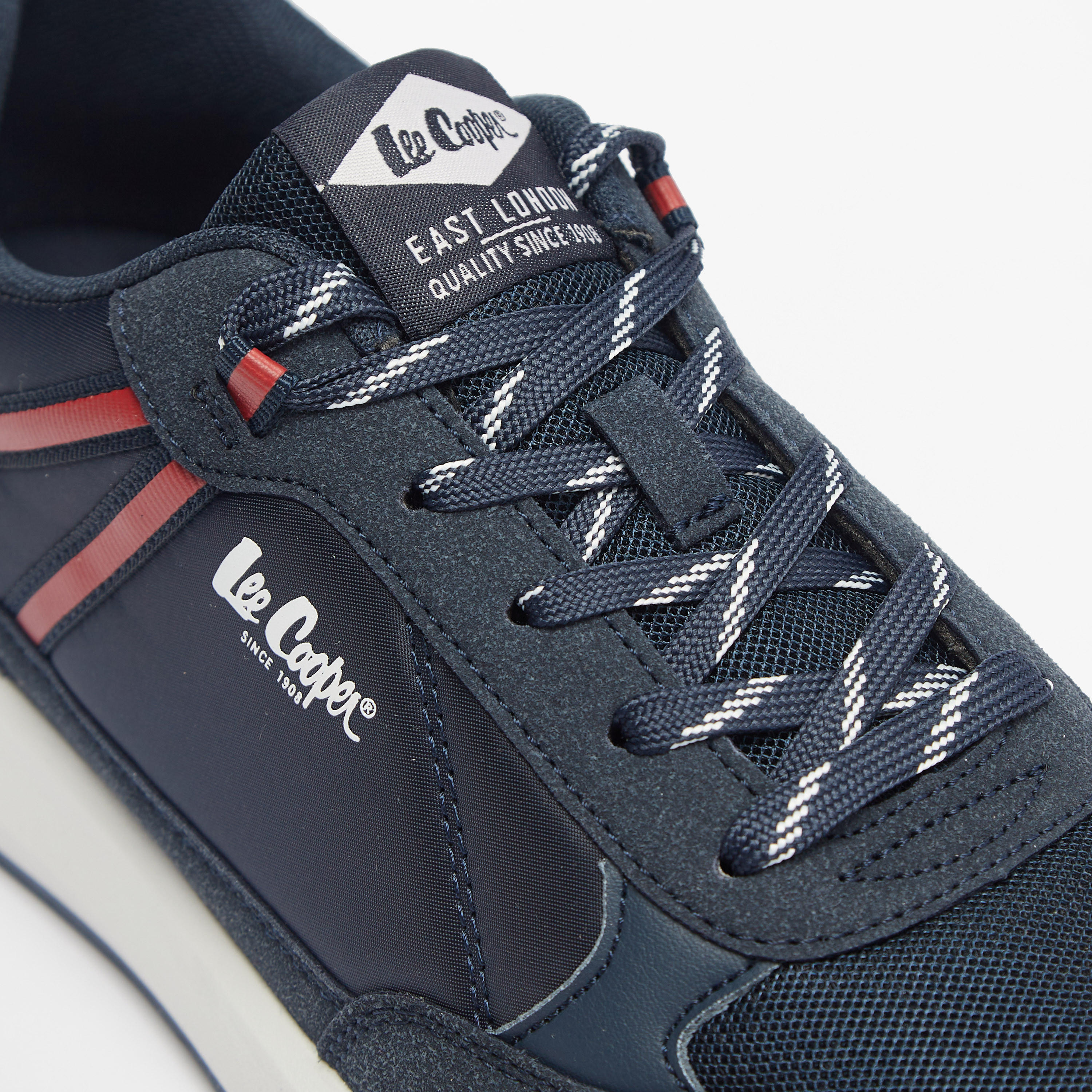 حذاء سنيكرز بألواح ورباط إغلاق للرجال من لي كوبر-men-shoes-sneakers-image-5