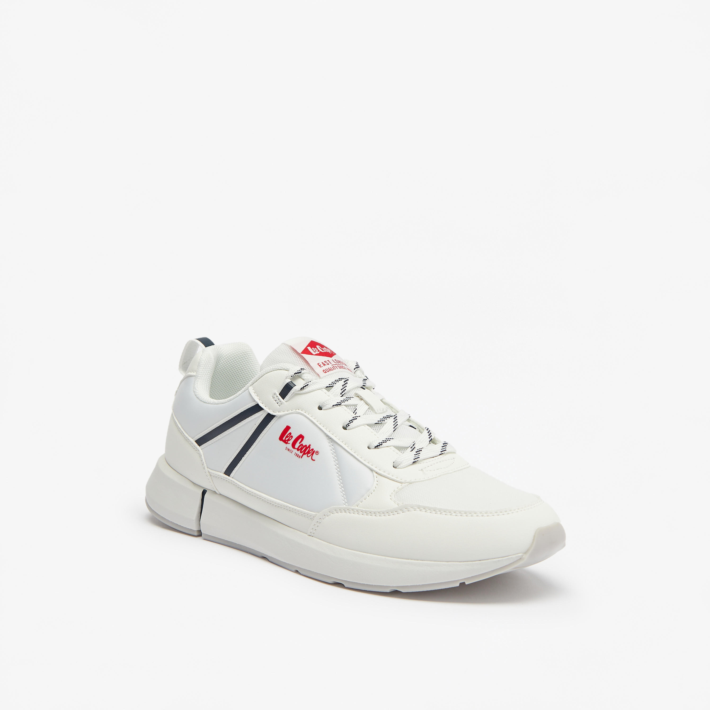 حذاء سنيكرز بألواح ورباط إغلاق للرجال من لي كوبر-men-shoes-sneakers-image-1
