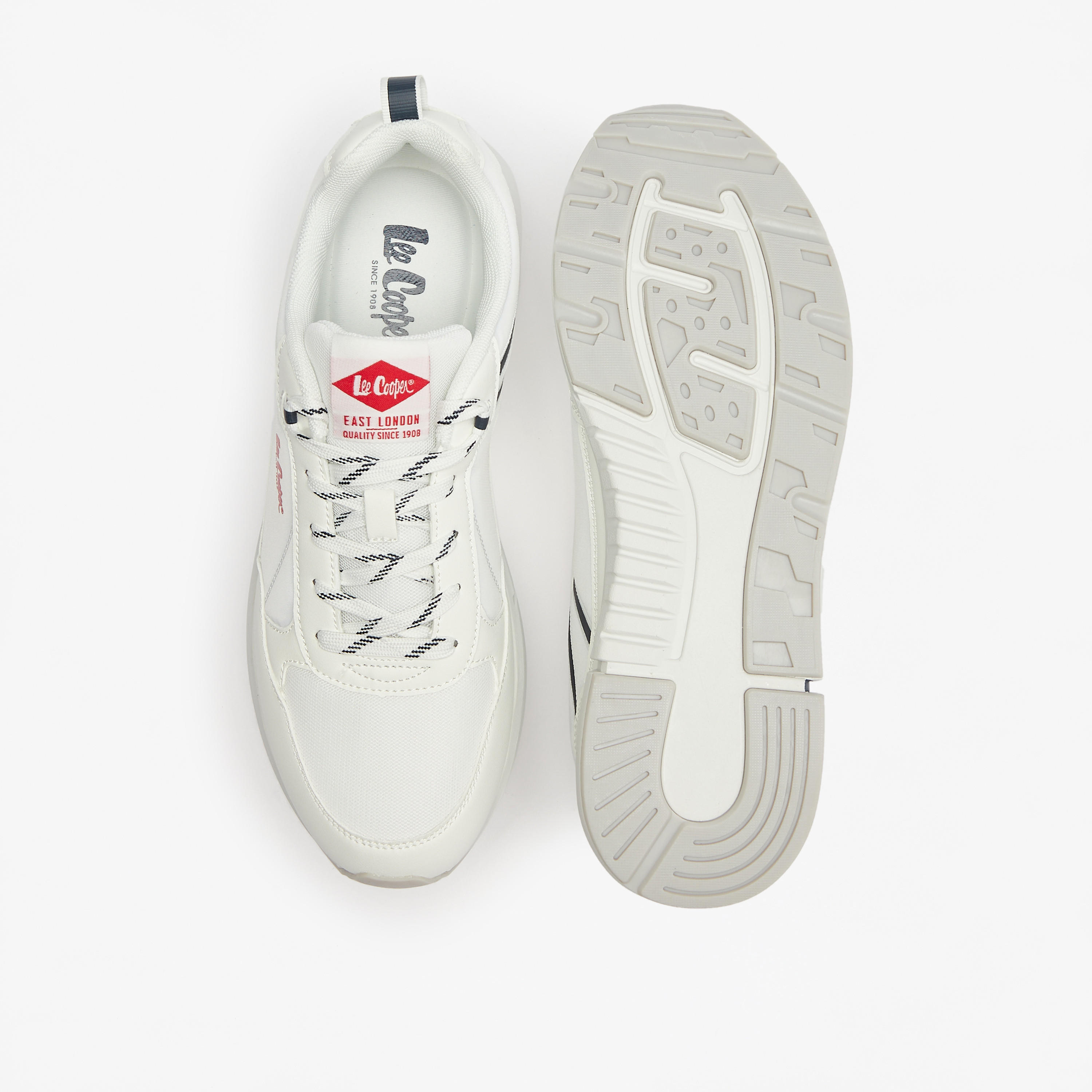 حذاء سنيكرز بألواح ورباط إغلاق للرجال من لي كوبر-men-shoes-sneakers-image-4