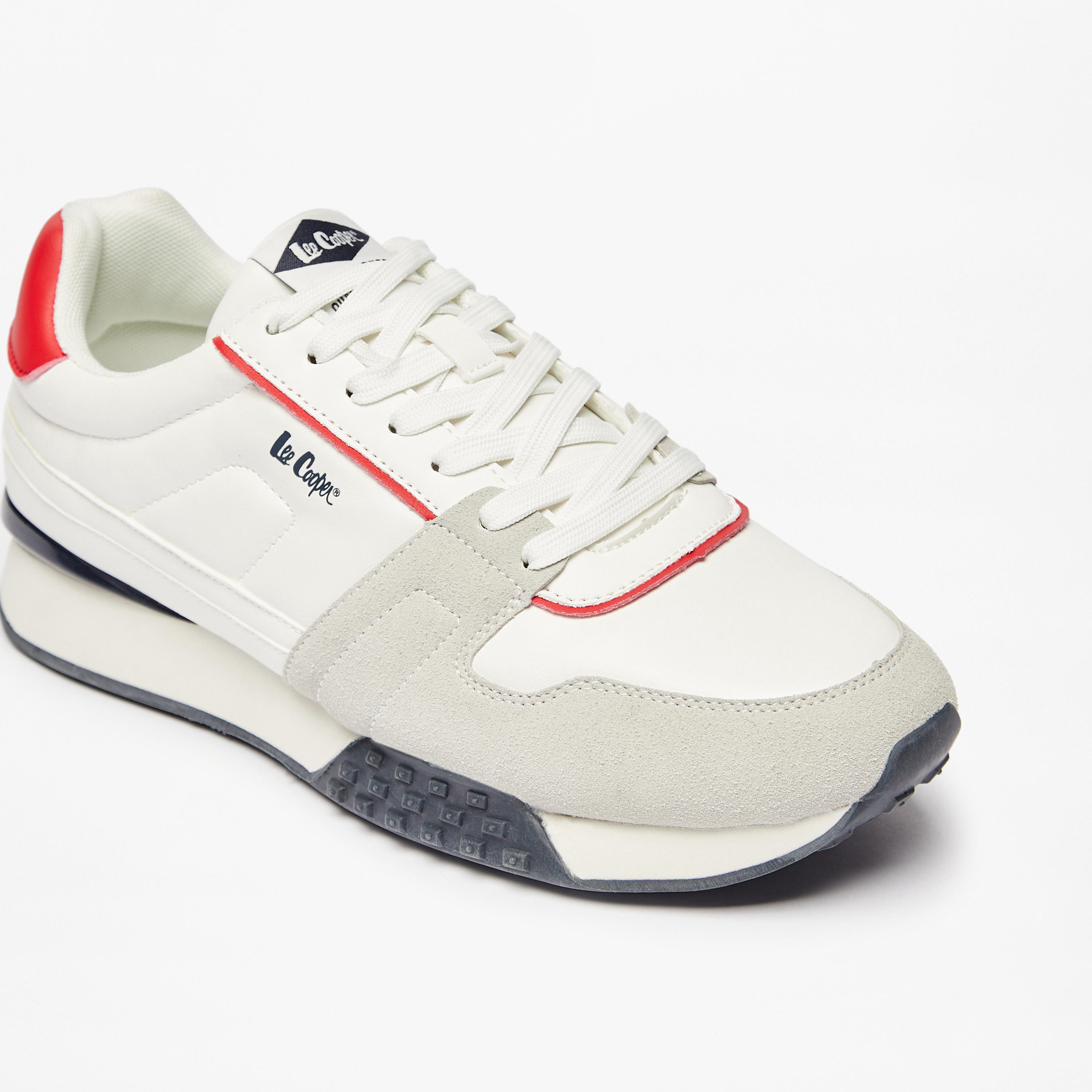 حذاء سنيكرز بتفاصيل شعار ورباط إغلاق للرجال من لي كوبر-men-shoes-sneakers-image-10