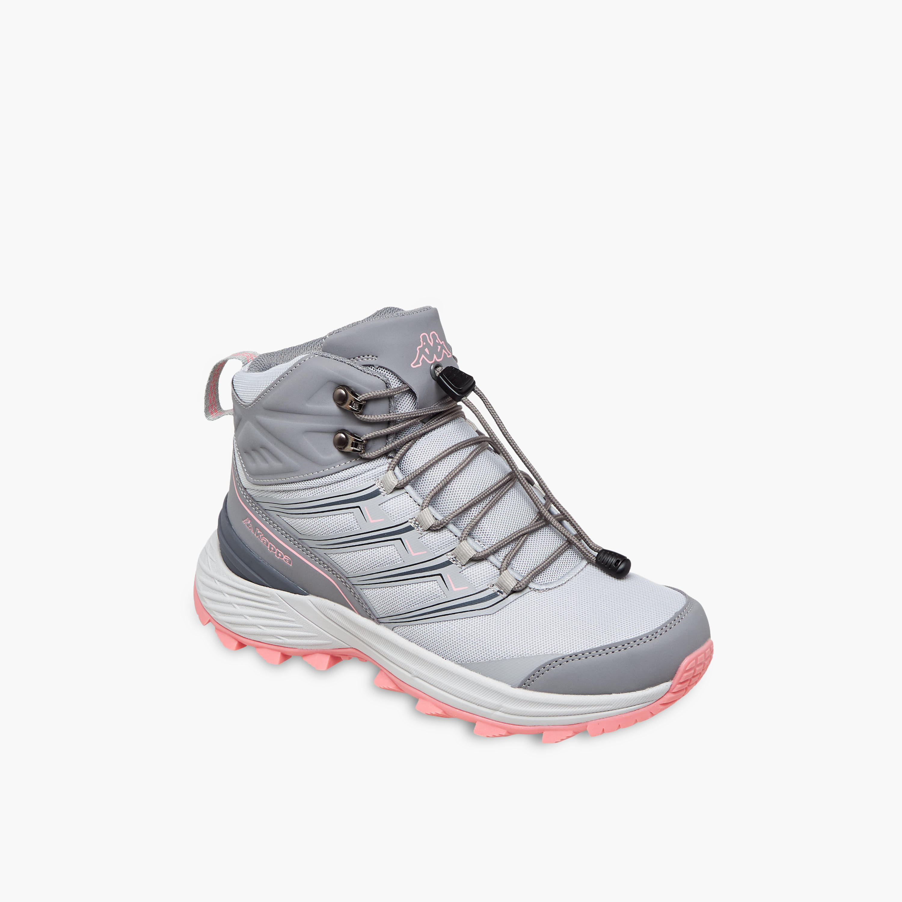 Kappa Women Lace-Up High Cut Sneakers-women-shoes-sports-image-2
