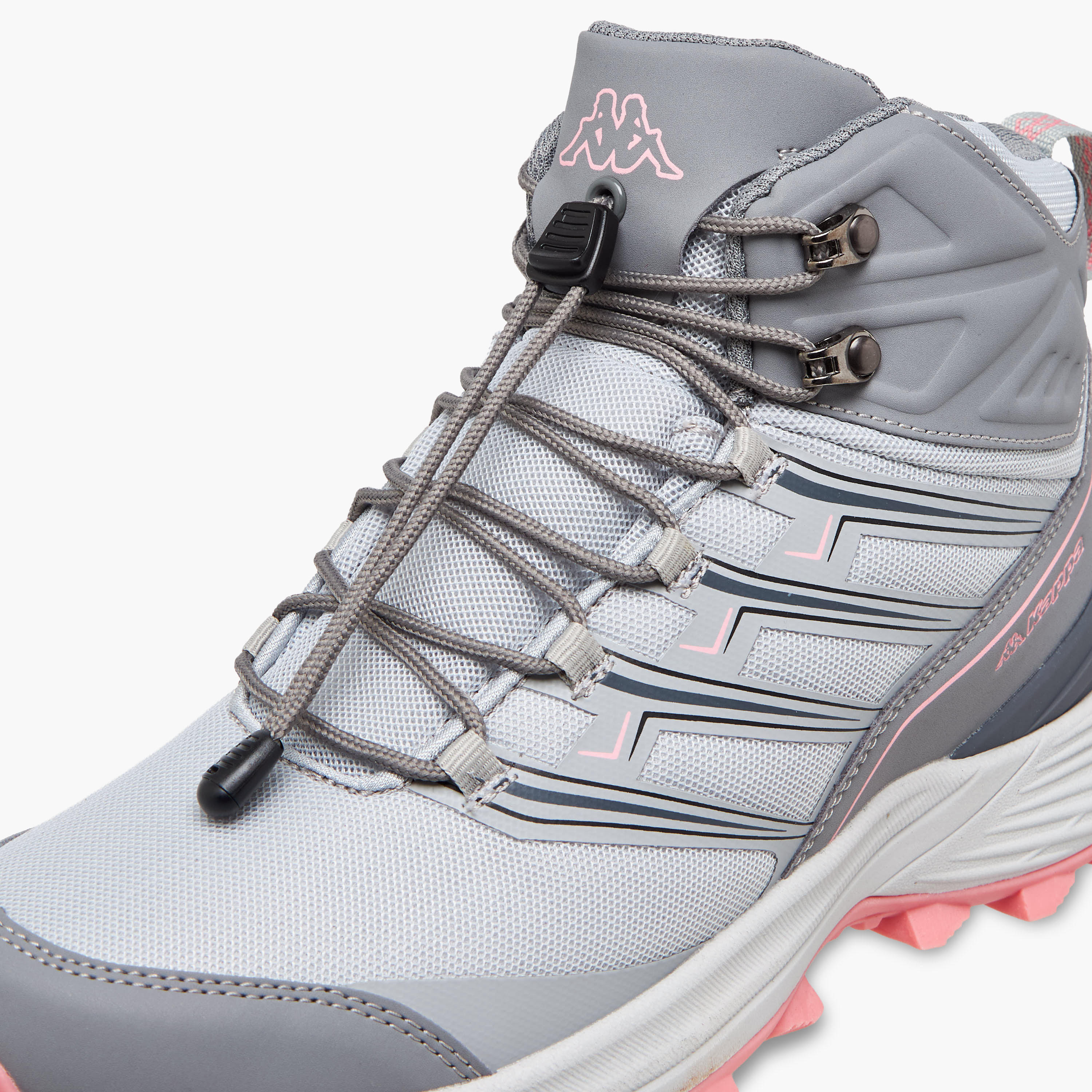 Kappa Women Lace-Up High Cut Sneakers-women-shoes-sports-image-4