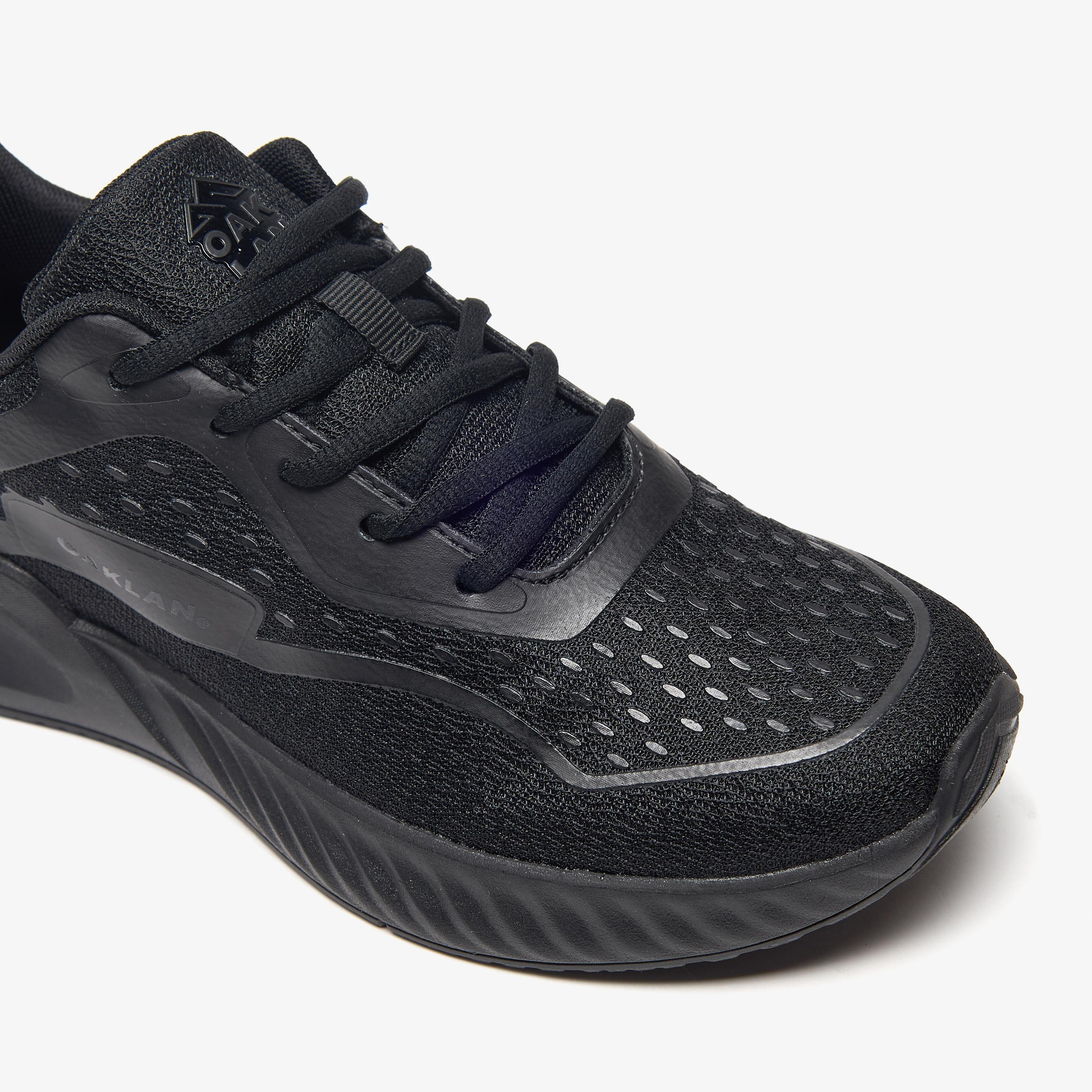 Oaklan by Shoexpress Panelled Walking Shoes with Lace-Up Closure-women-shoes-sneakers-image-5