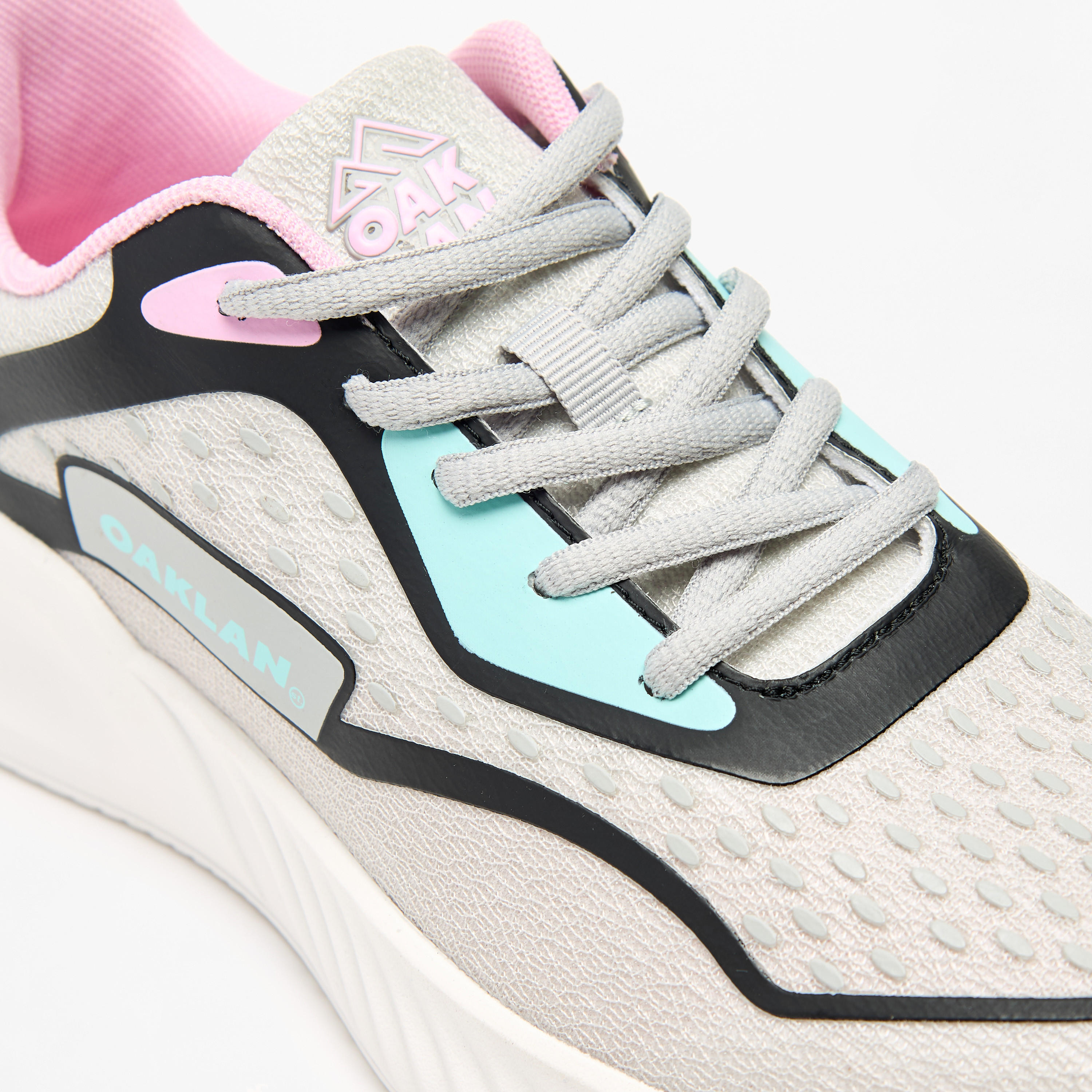 Oaklan by Shoexpress Panelled Walking Shoes with Lace-Up Closure-women-shoes-sneakers-image-25