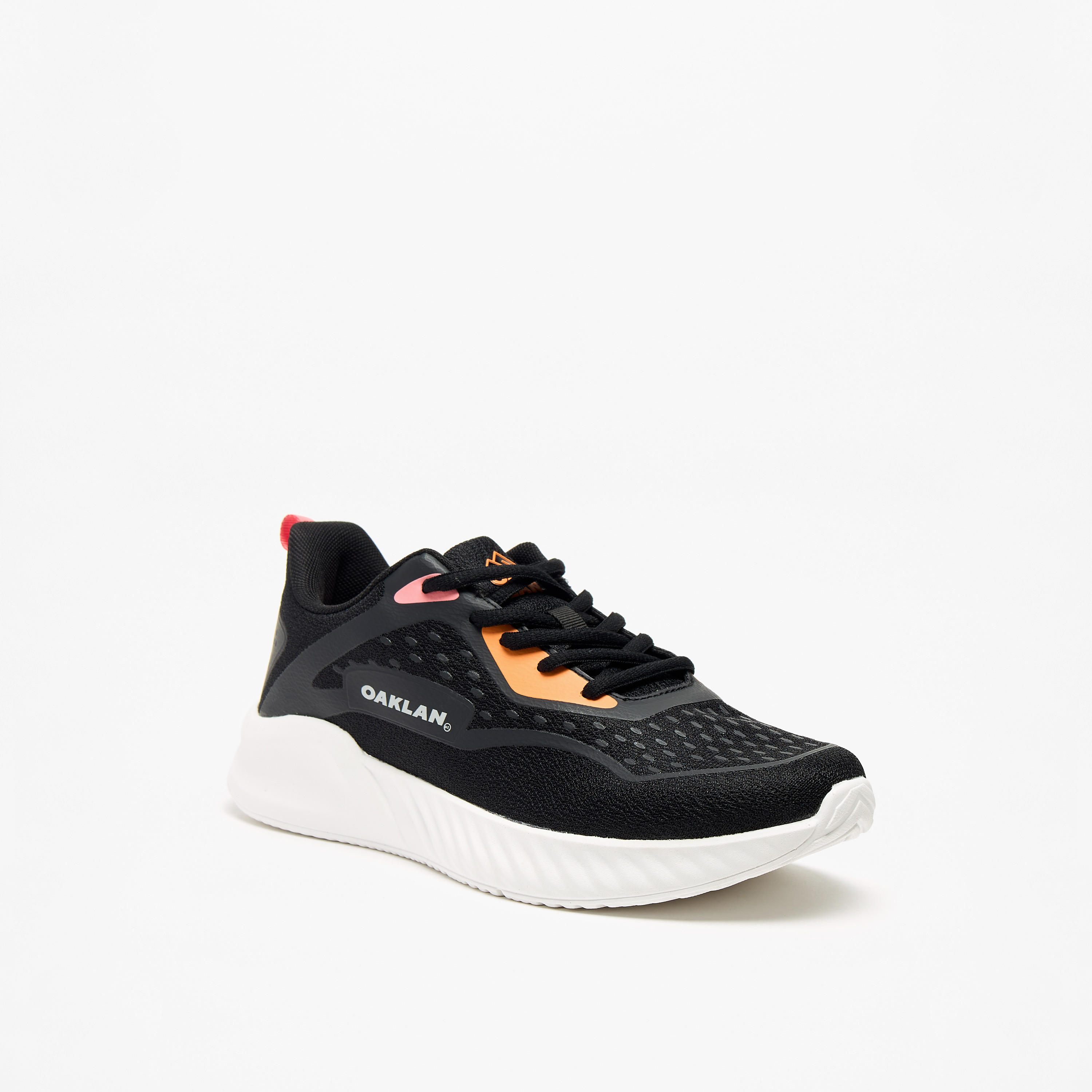 Oaklan by Shoexpress Panelled Walking Shoes with Lace-Up Closure-women-shoes-sneakers-image-6