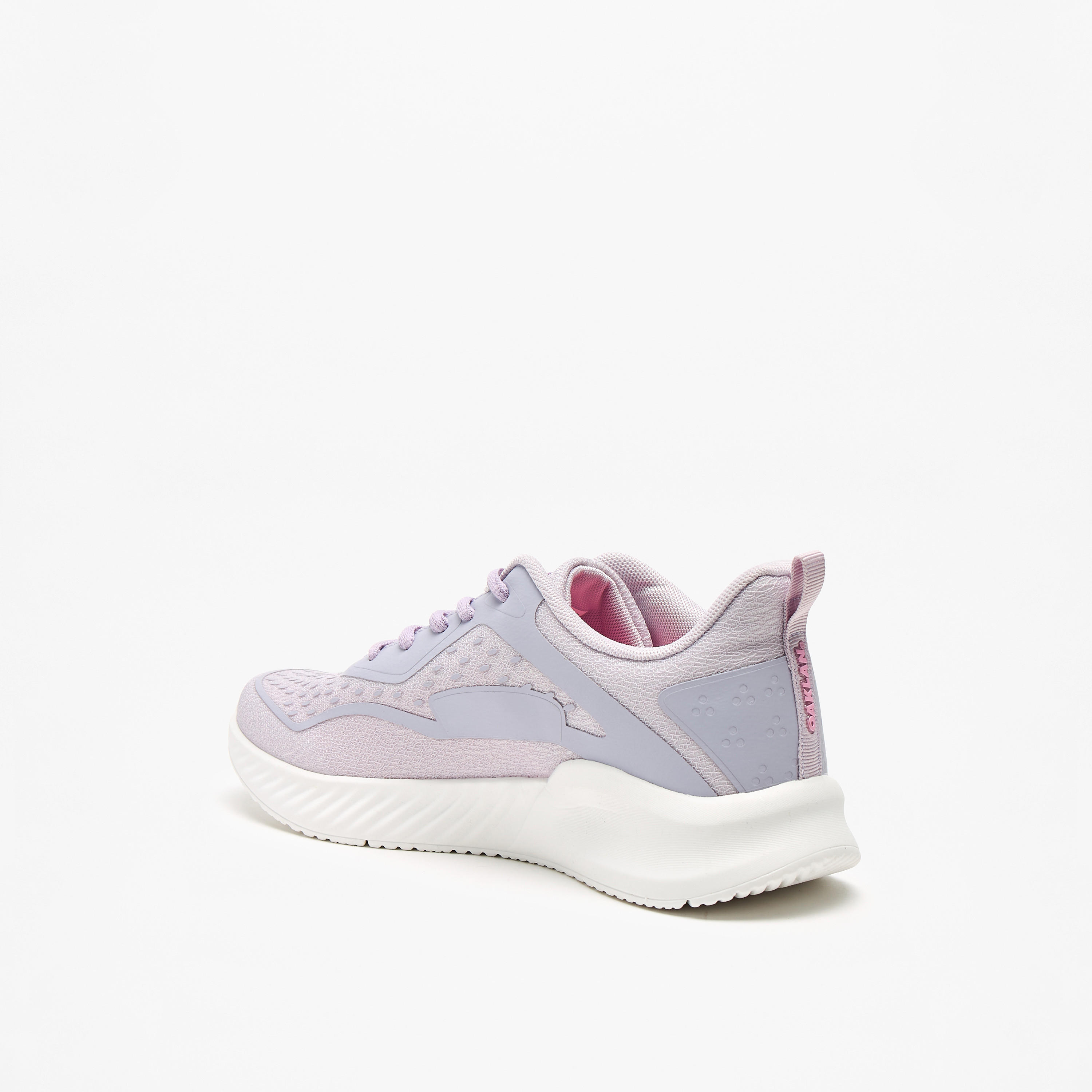 Oaklan by Shoexpress Panelled Walking Shoes with Lace-Up Closure-women-shoes-sneakers-image-2