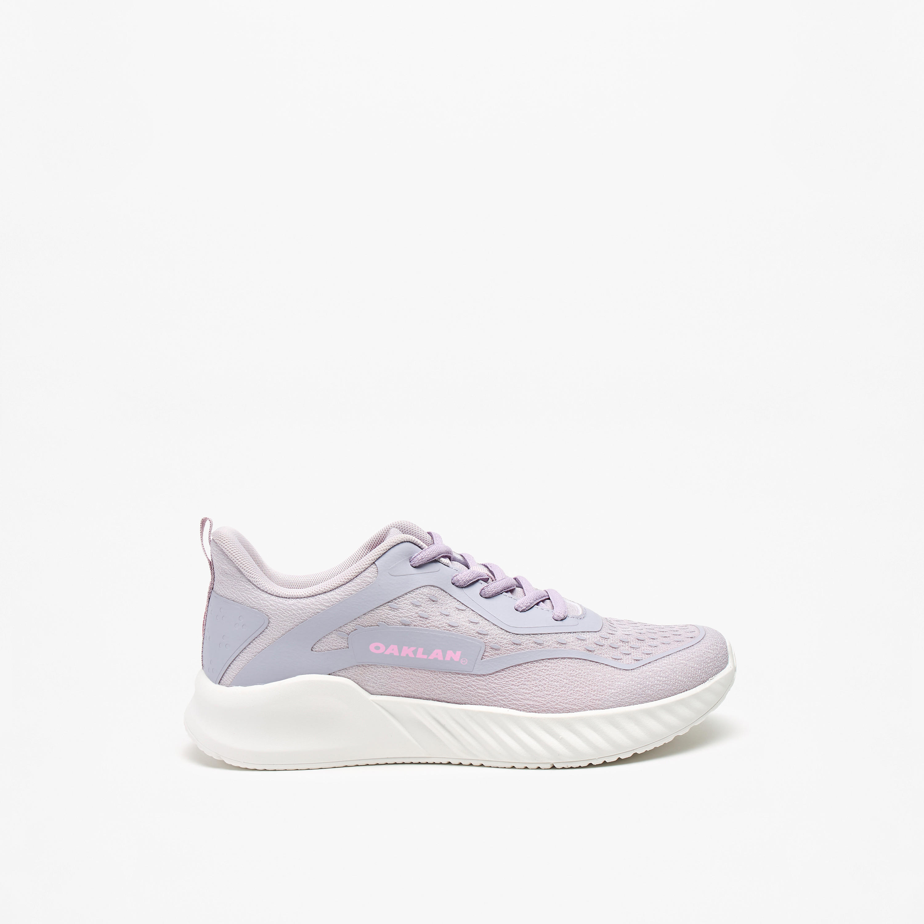 Oaklan by Shoexpress Panelled Walking Shoes with Lace-Up Closure-women-shoes-sneakers-image-18