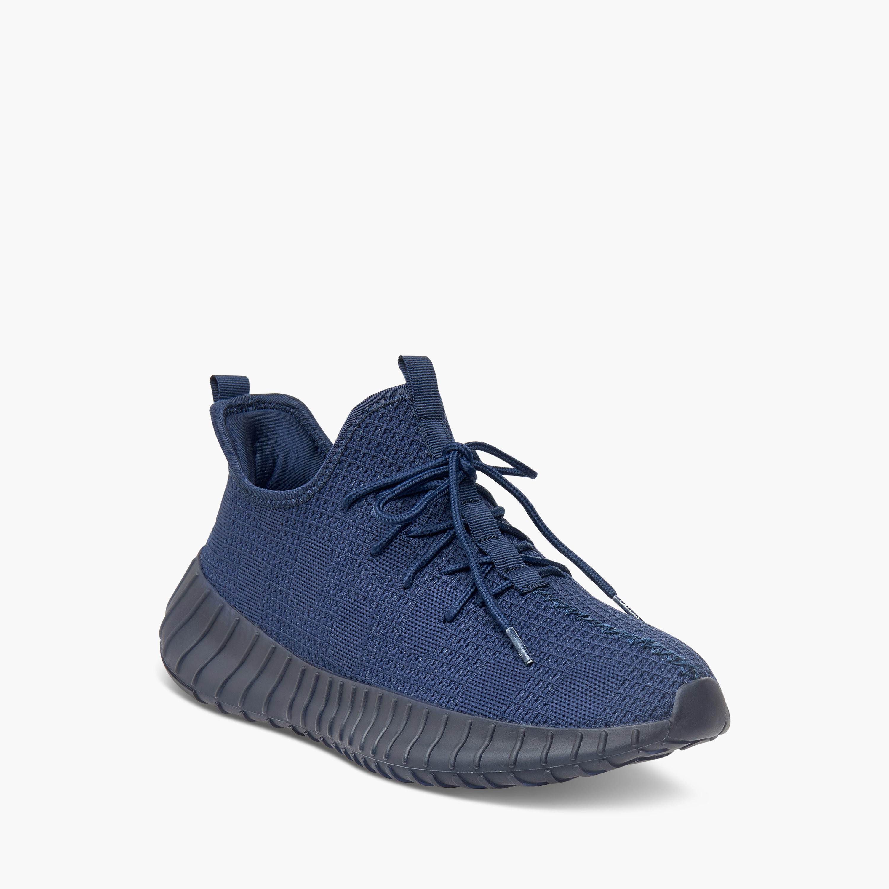 Oaklan By Shoexpress Textured Shoes with Lace-Up Closure-sports-men-shoes-image-2