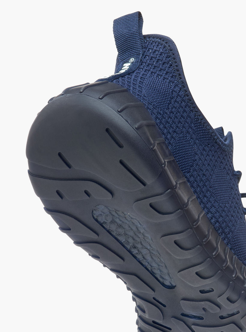 Oaklan By Shoexpress Textured Shoes with Lace-Up Closure-sports-men-shoes-image-5