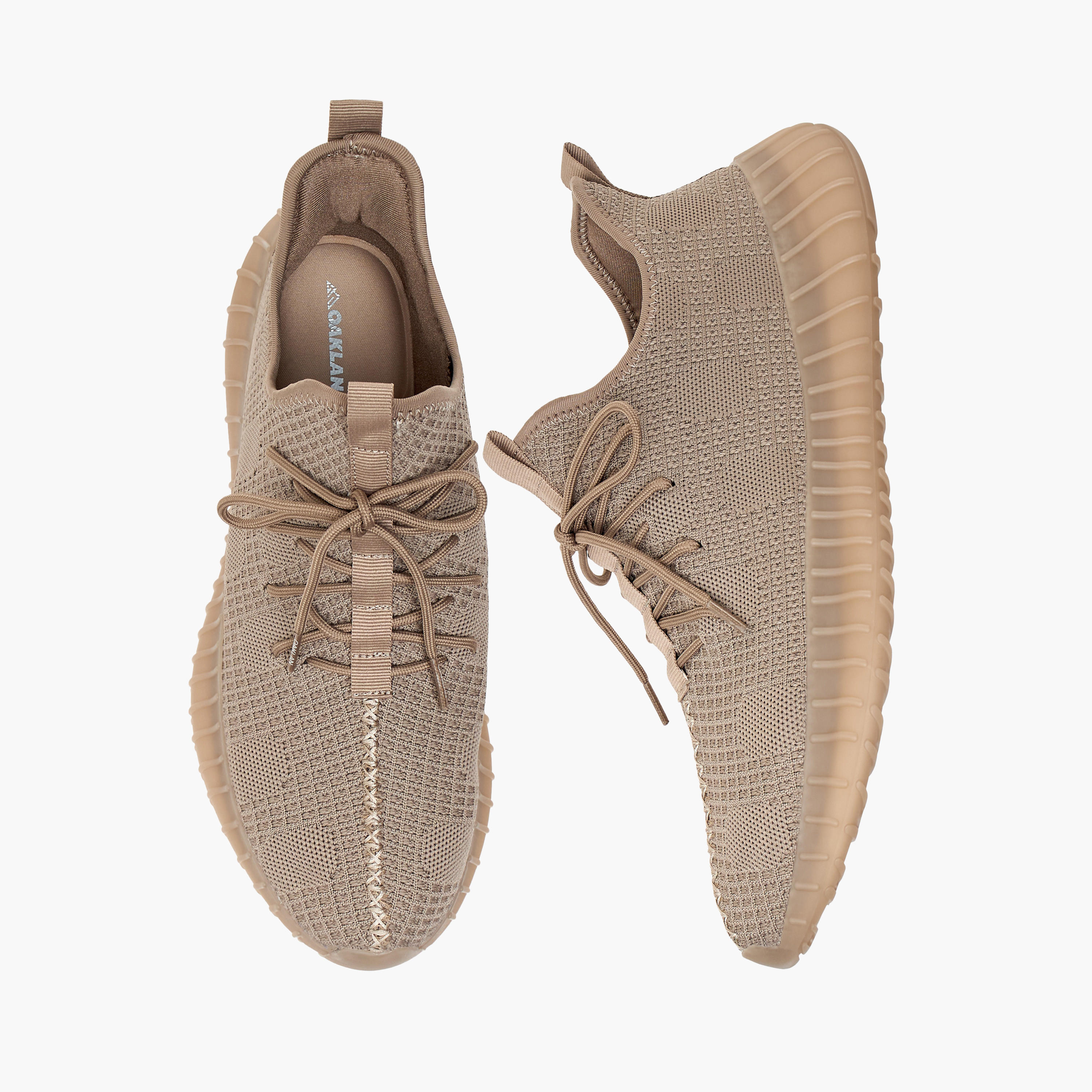 Oaklan by Shoexpress Textured Lace-Up Sports Shoes-sports-men-shoes-image-1